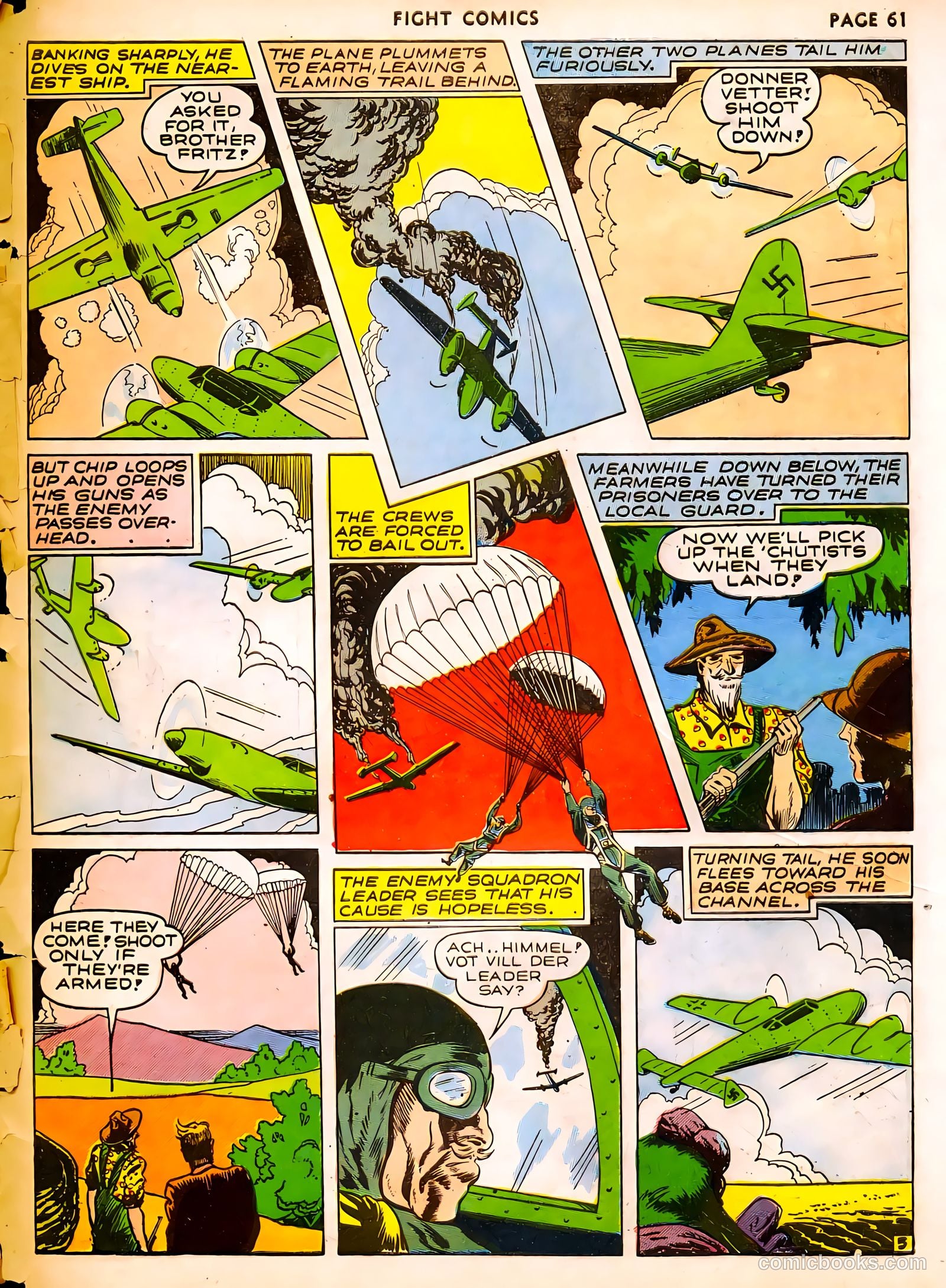 Fight Comics #15 (1941) — page 63 of 69