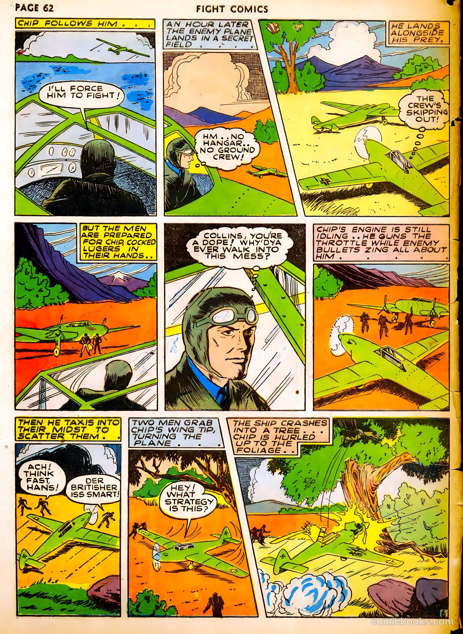 Fight Comics #15 (1941) — page 64 of 69