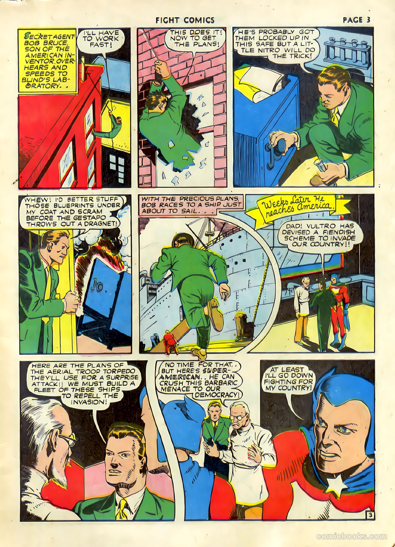 Fight Comics #16 (1941) — page 5 of 66