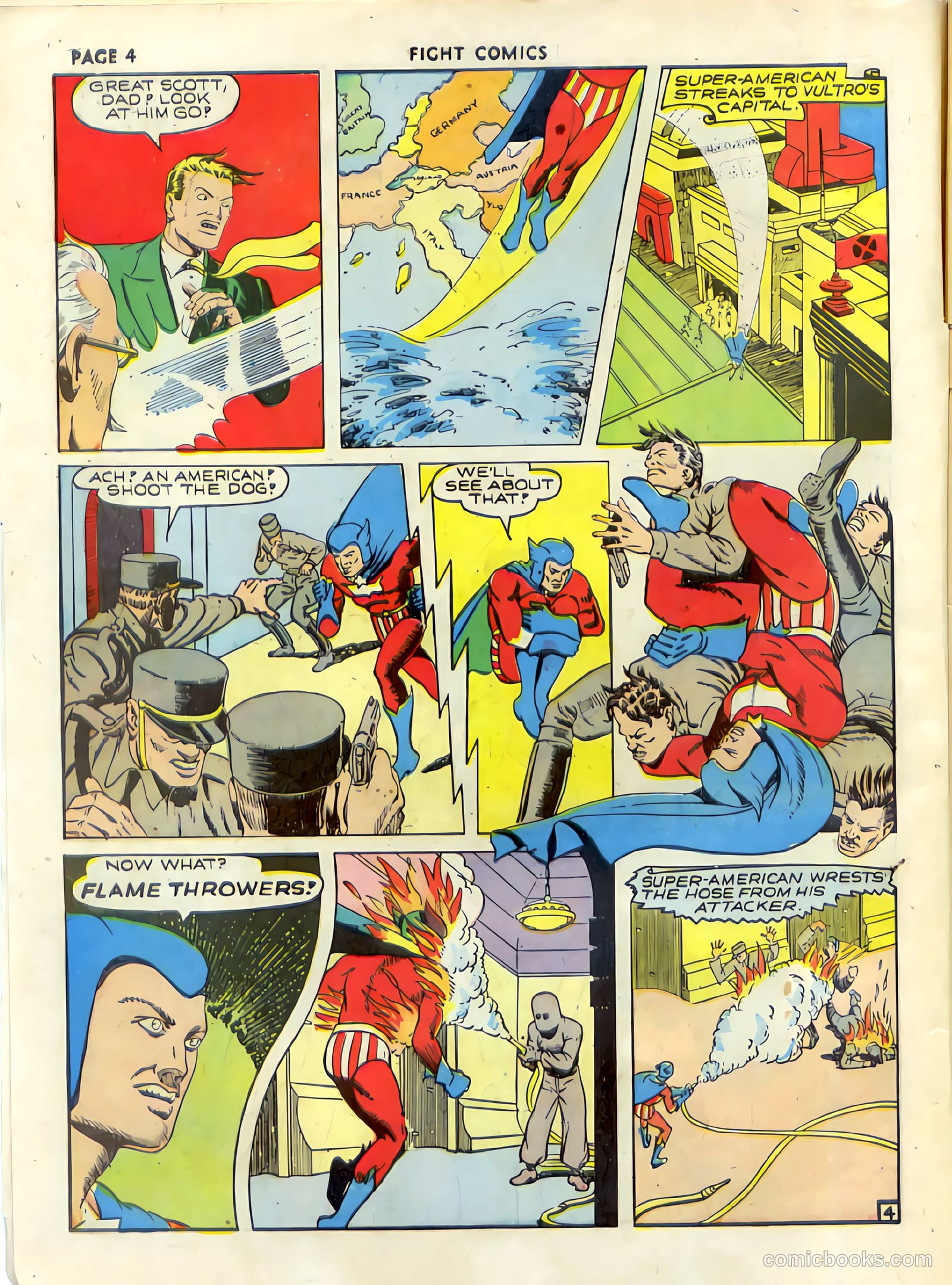 Fight Comics #16 (1941) — page 6 of 66
