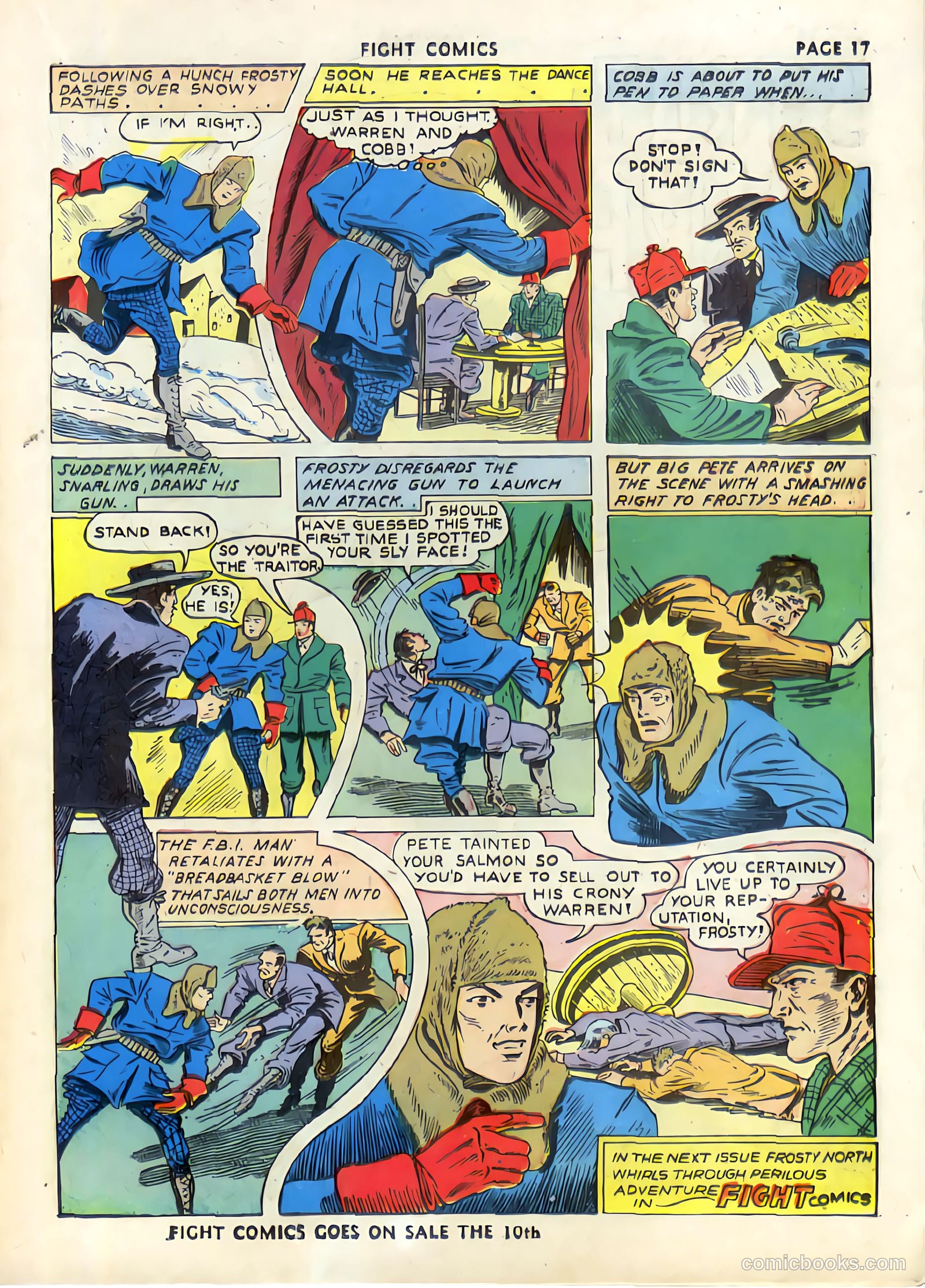 Fight Comics #16 (1941) — page 19 of 66