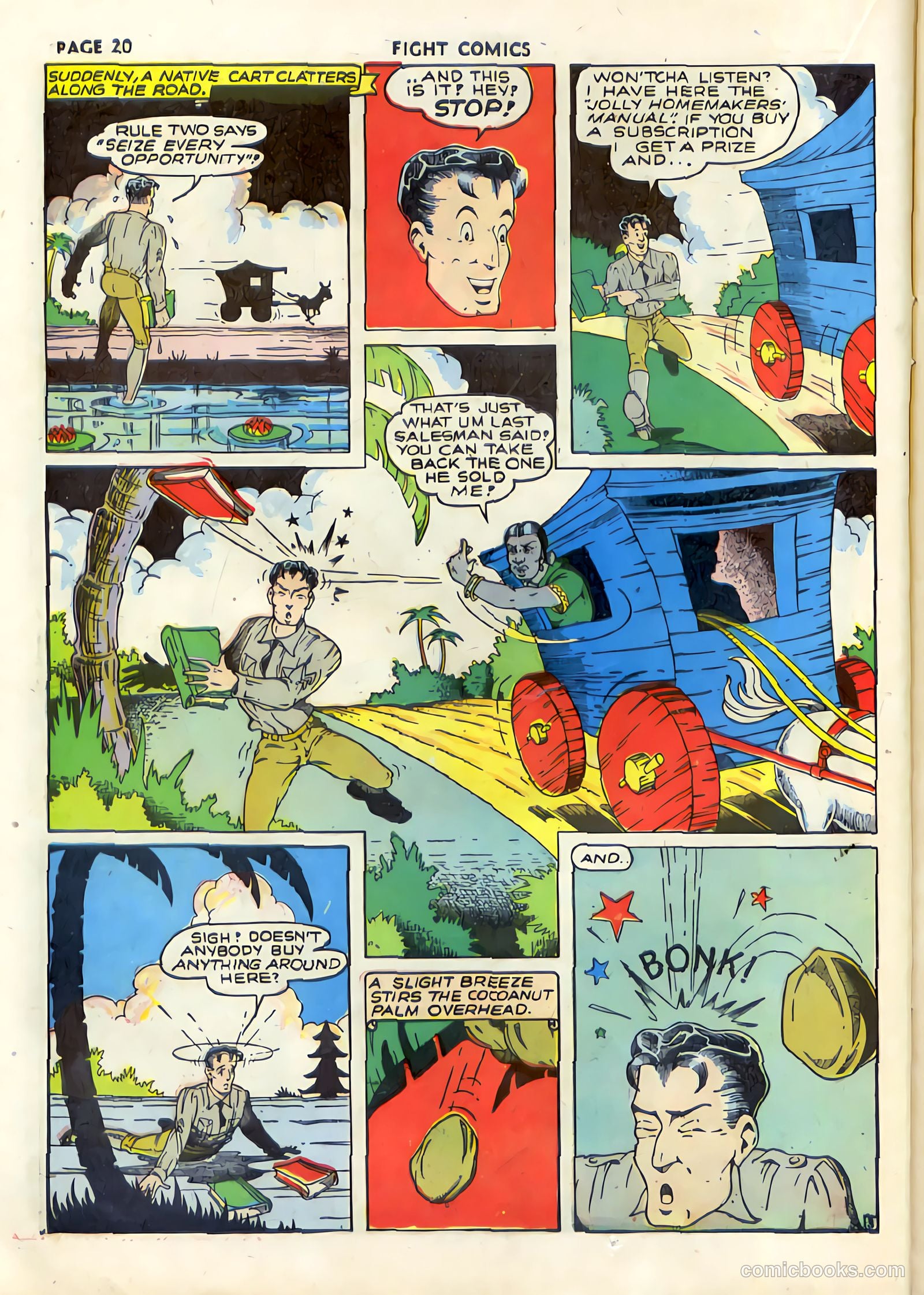 Fight Comics #16 (1941) — page 22 of 66
