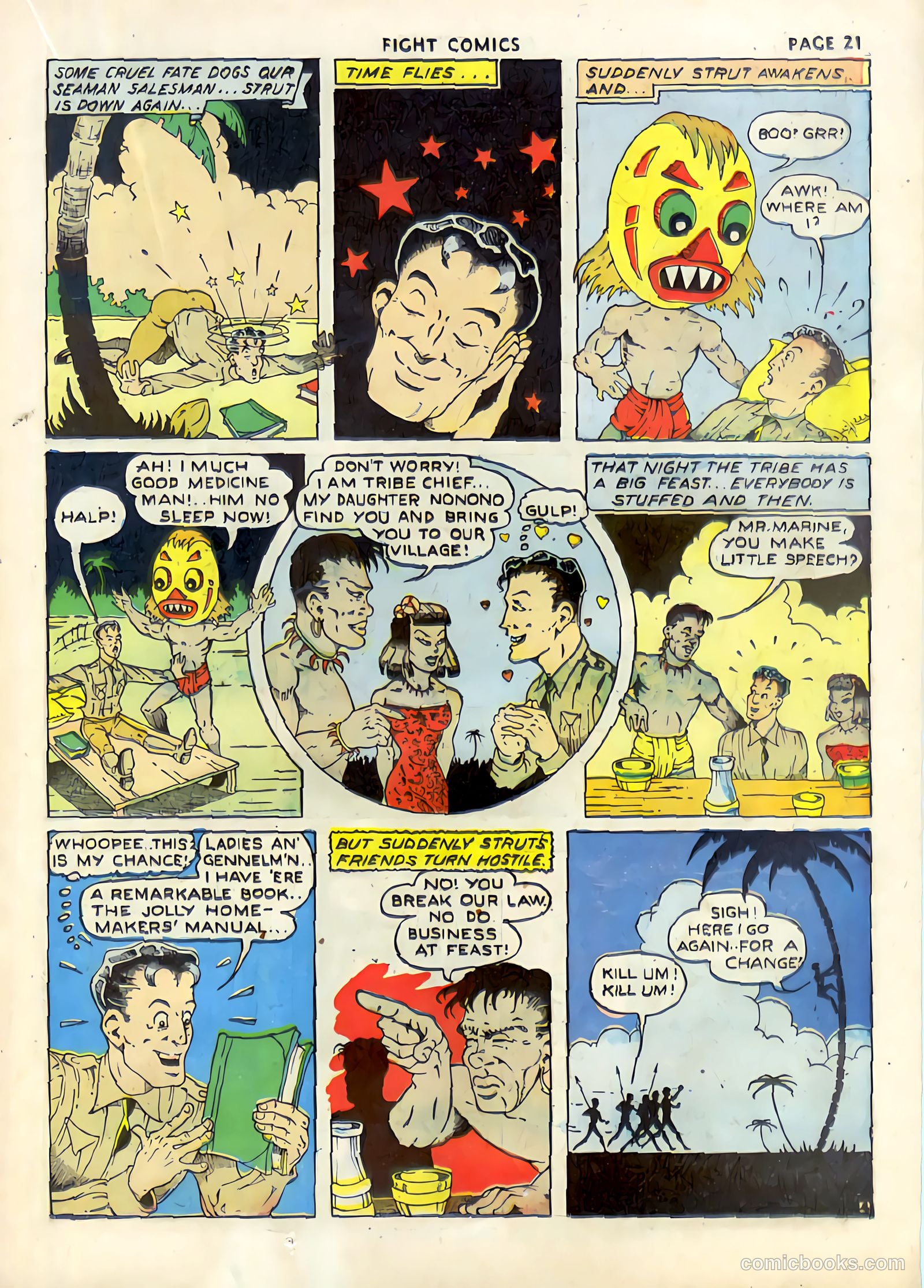 Fight Comics #16 (1941) — page 23 of 66