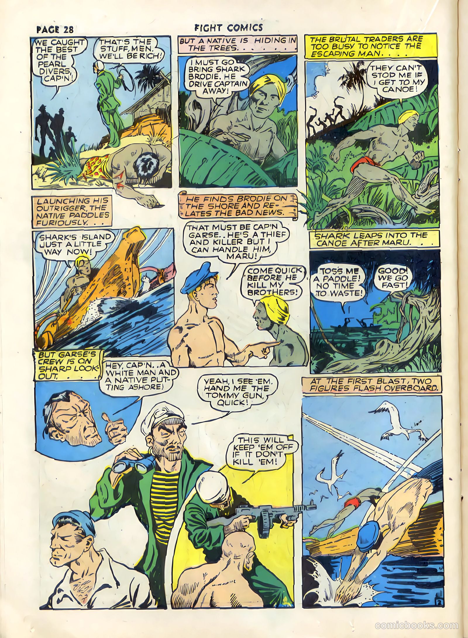 Fight Comics #16 (1941) — page 30 of 66