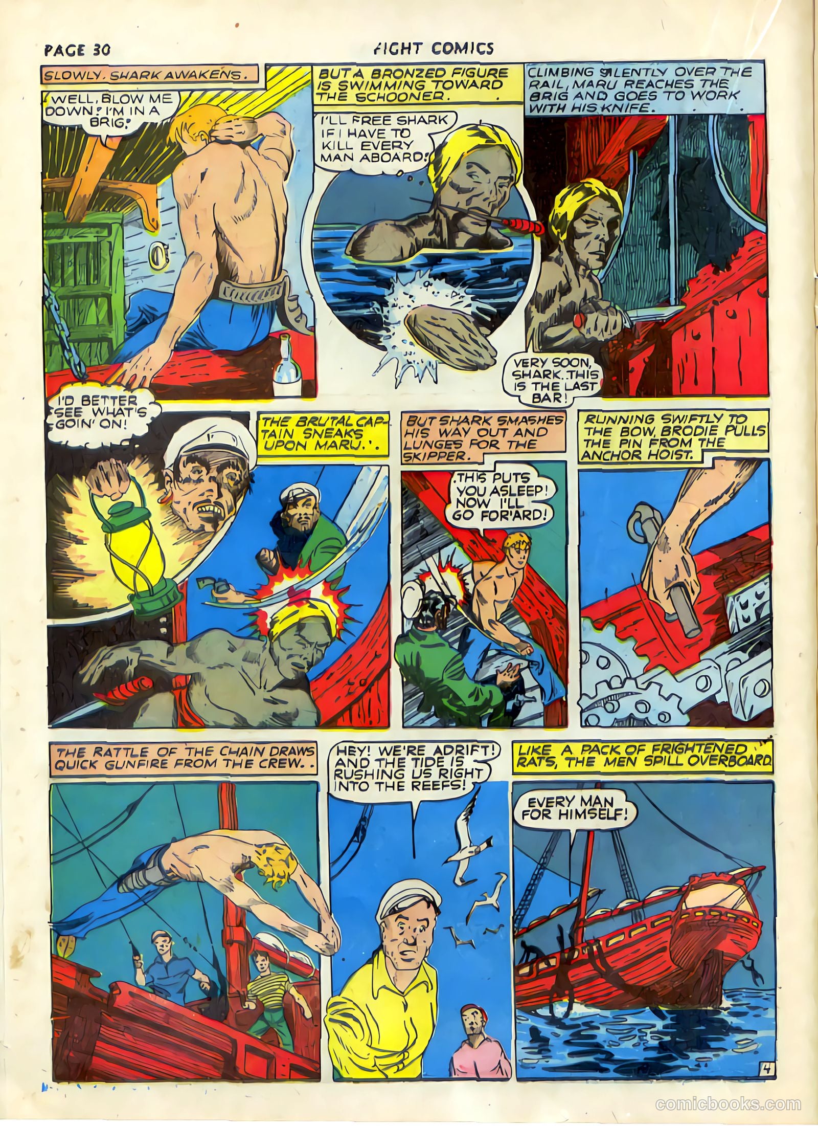 Fight Comics #16 (1941) — page 32 of 66