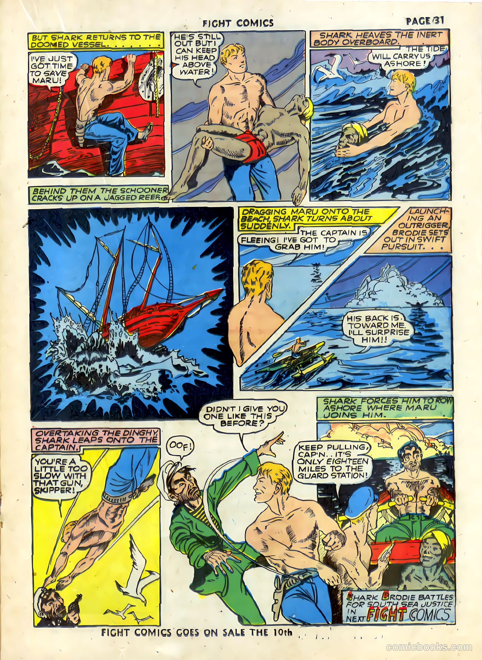 Fight Comics #16 (1941) — page 33 of 66