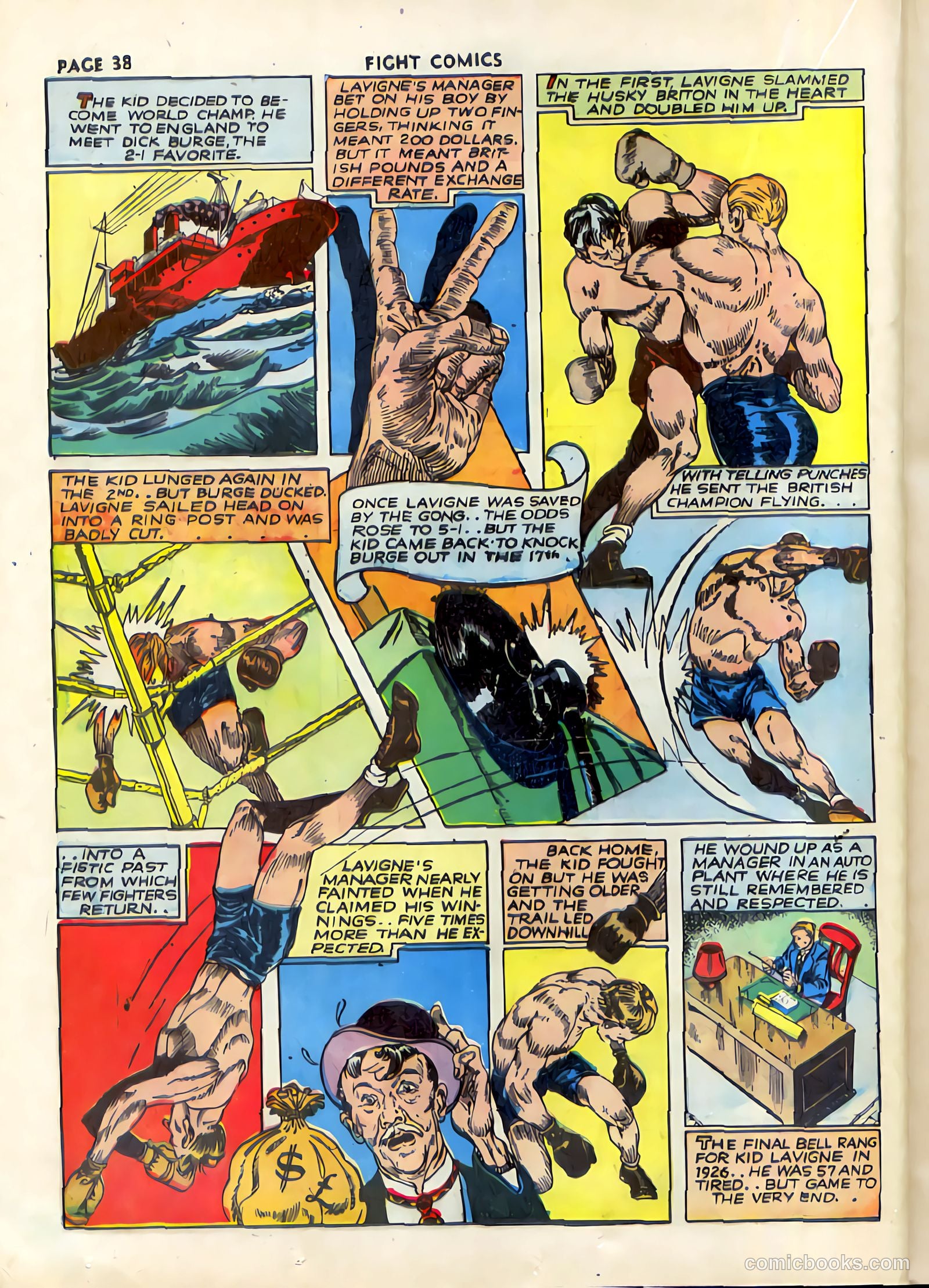 Fight Comics #16 (1941) — page 40 of 66