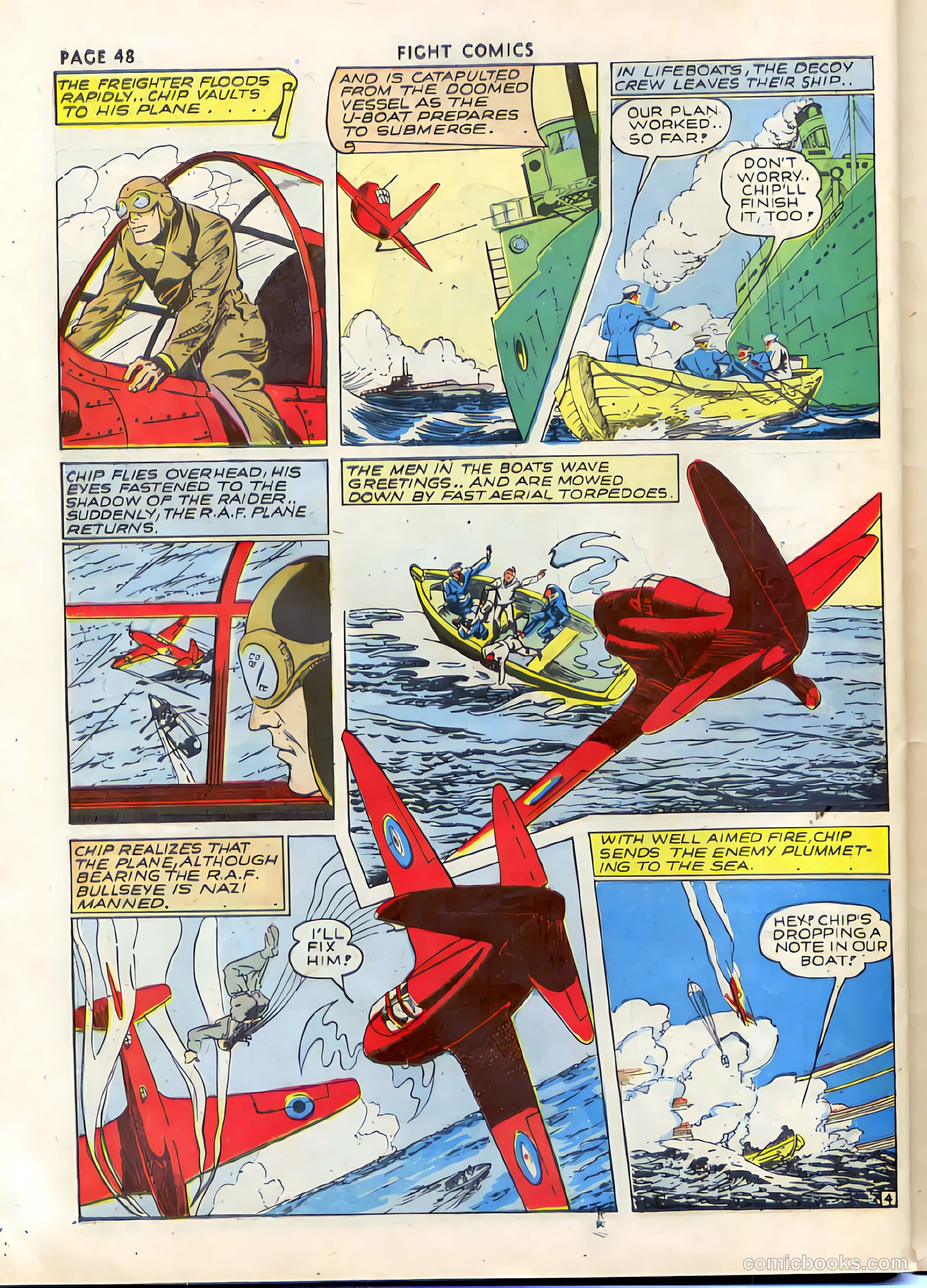 Fight Comics #16 (1941) — page 50 of 66