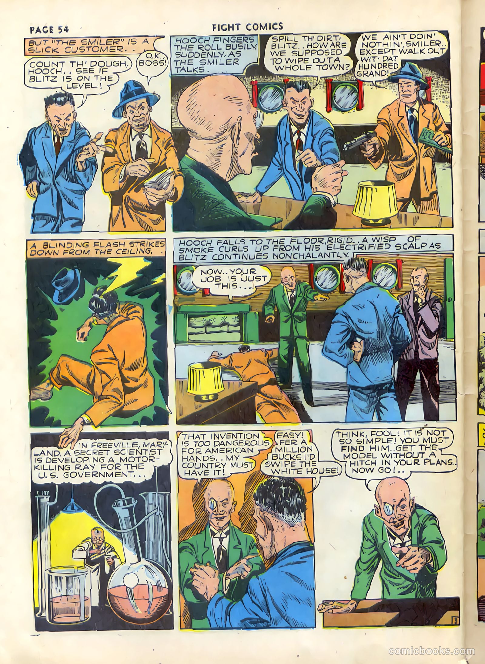 Fight Comics #16 (1941) — page 56 of 66