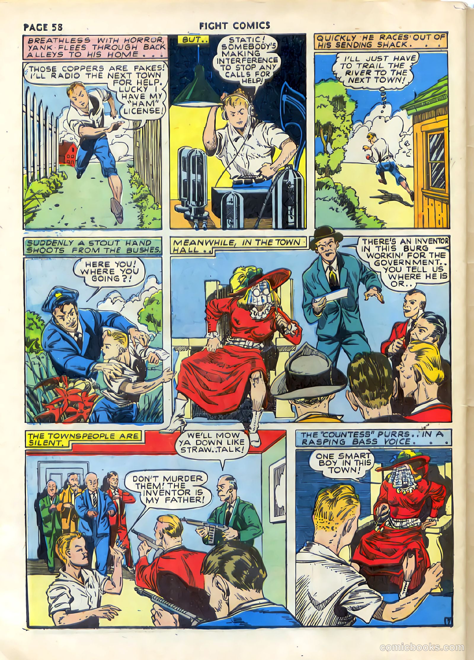 Fight Comics #16 (1941) — page 60 of 66