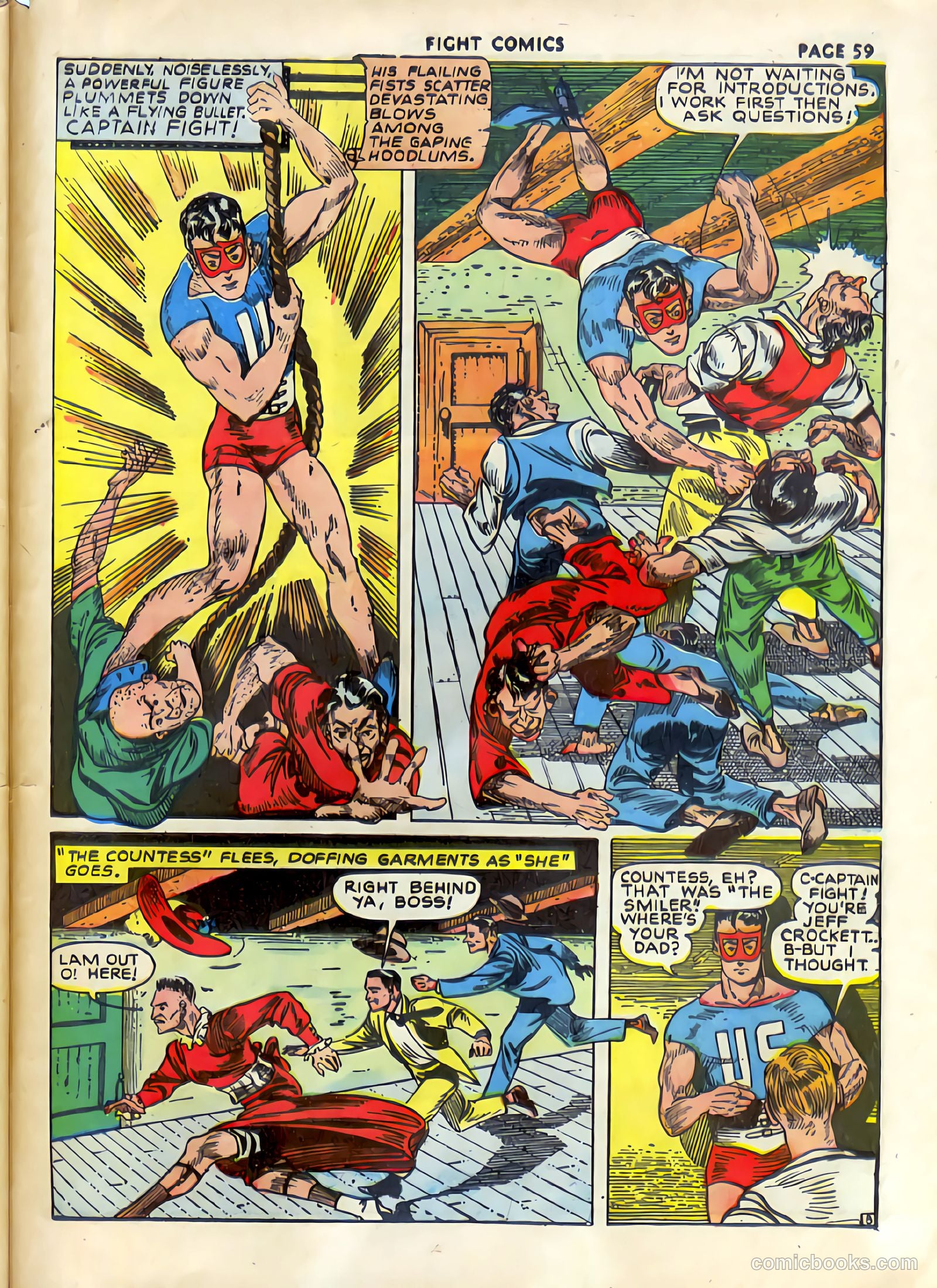 Fight Comics #16 (1941) — page 61 of 66