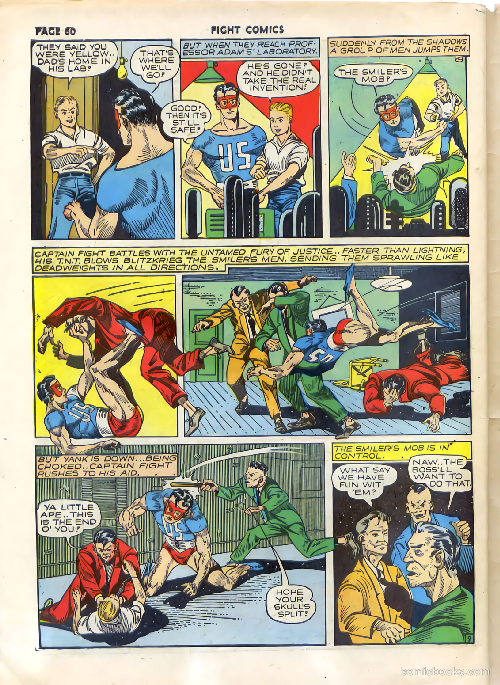Fight Comics #16 (1941) — page 62 of 66