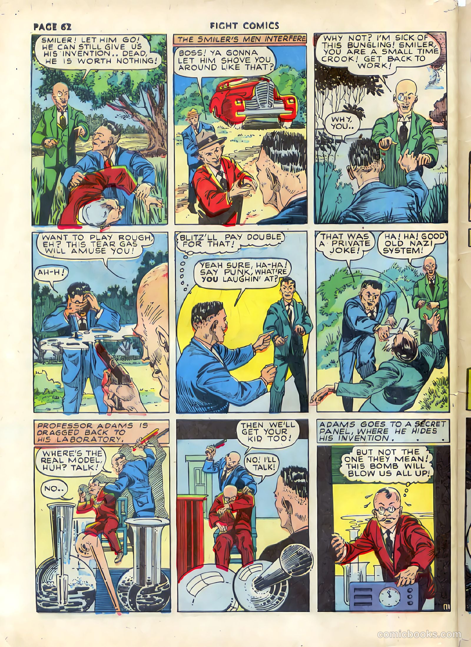 Fight Comics #16 (1941) — page 64 of 66