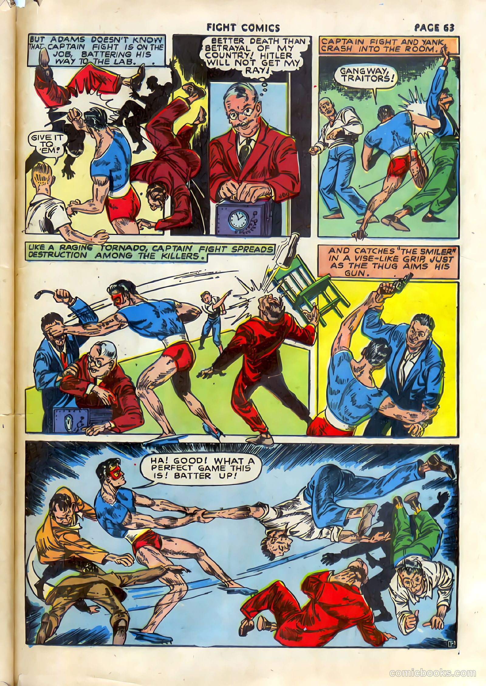 Fight Comics #16 (1941) — page 65 of 66
