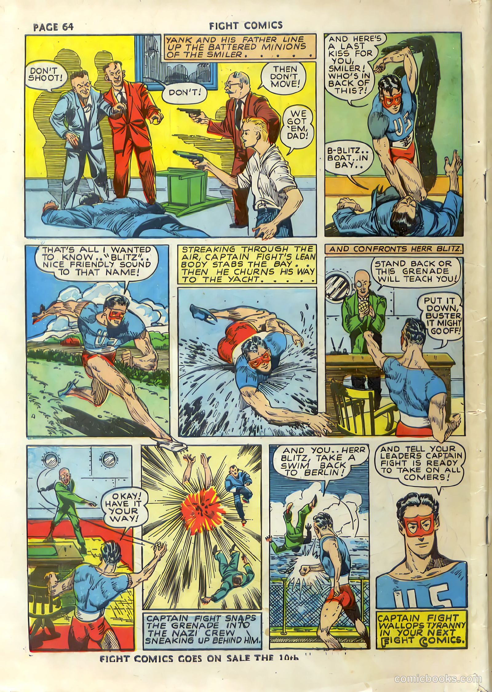 Fight Comics #16 (1941) — page 66 of 66