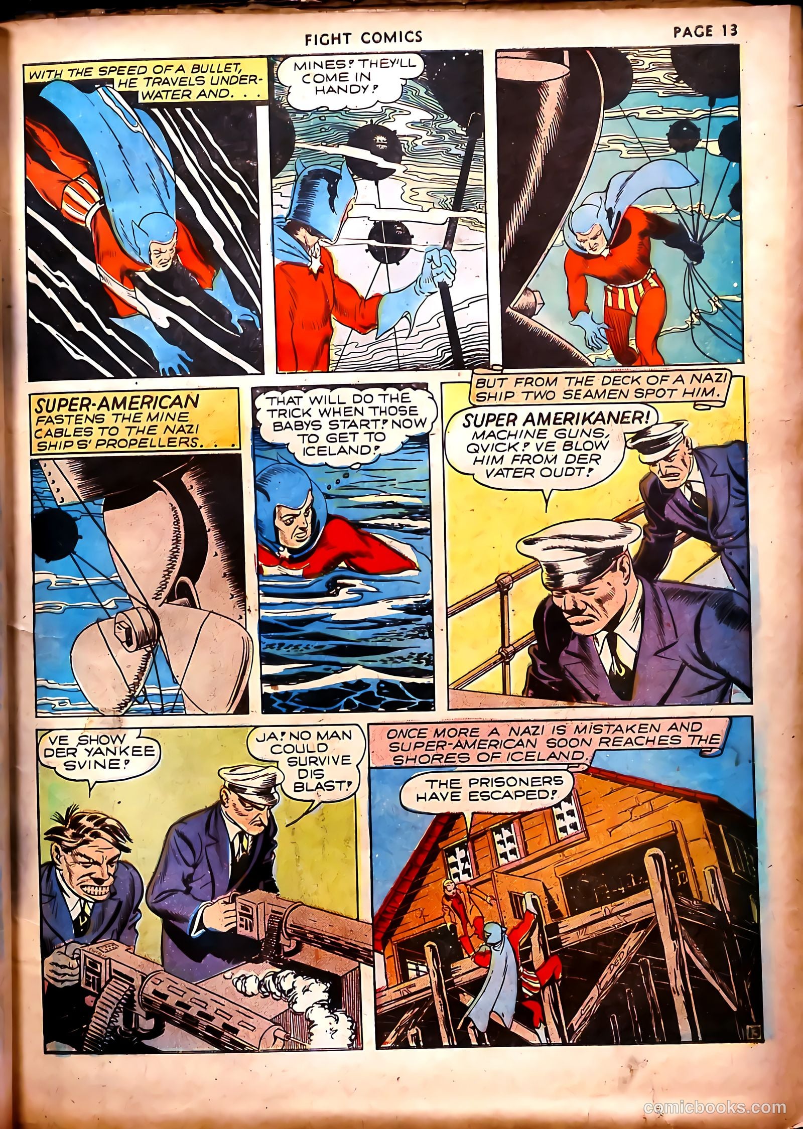 Fight Comics #17 (1942) — page 16 of 69