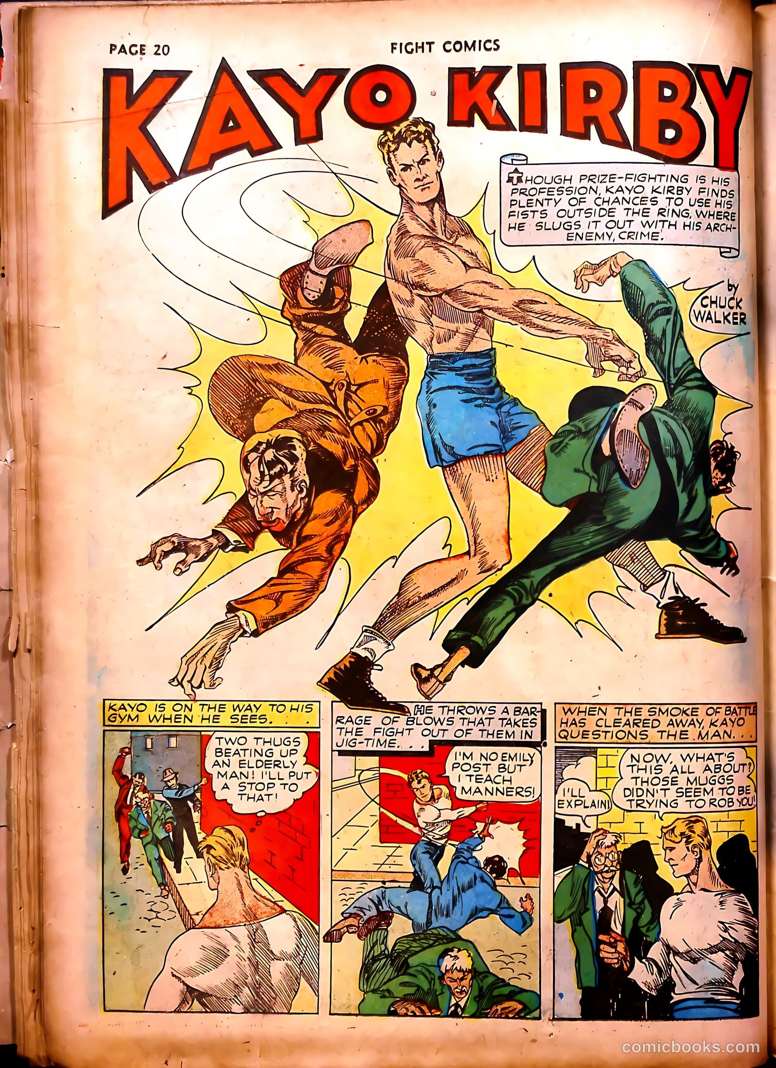 Fight Comics #17 (1942) — page 23 of 69