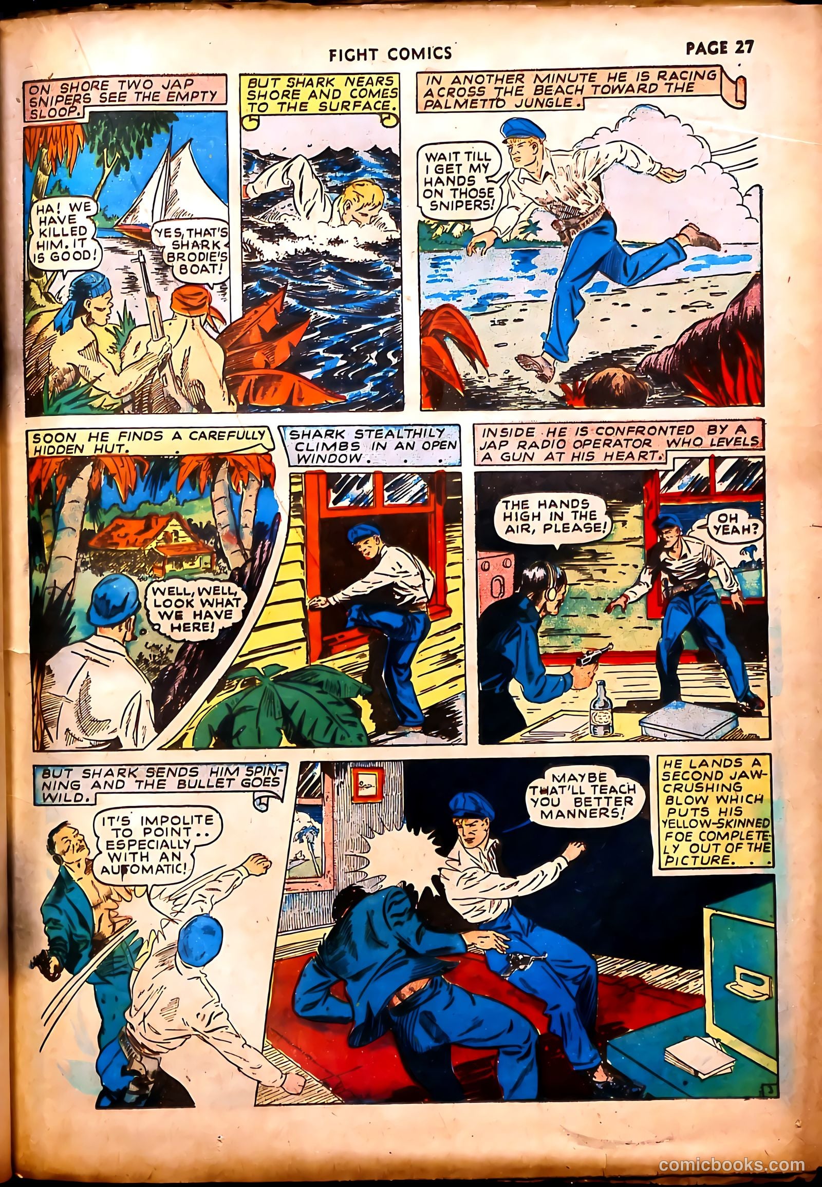 Fight Comics #17 (1942) — page 30 of 69