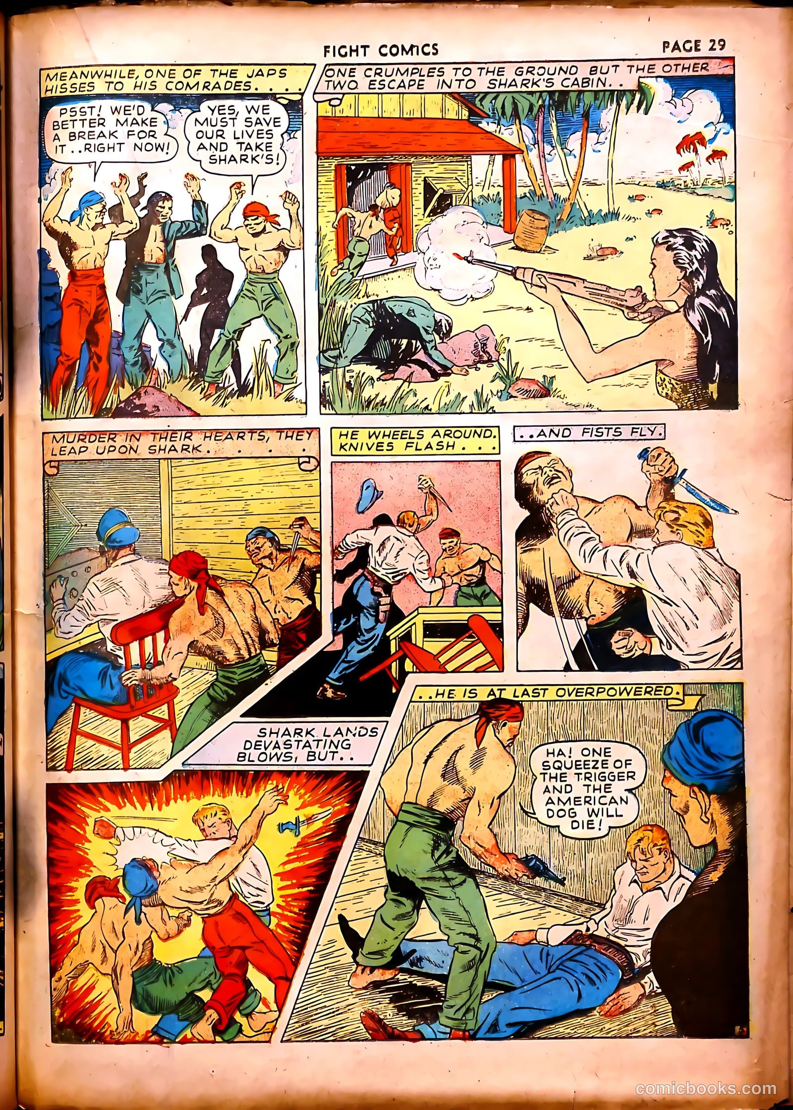 Fight Comics #17 (1942) — page 32 of 69