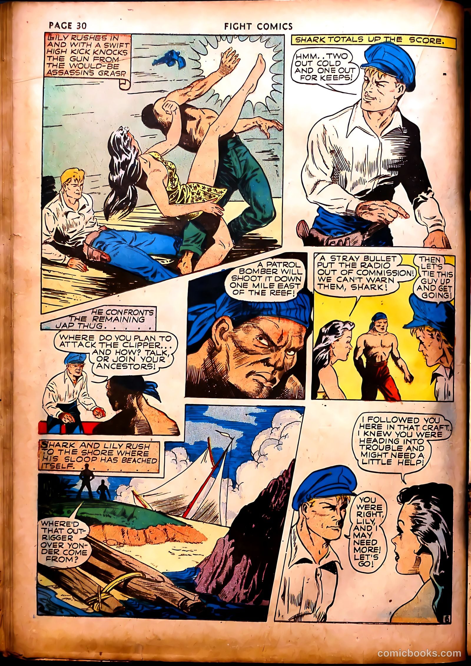 Fight Comics #17 (1942) — page 33 of 69
