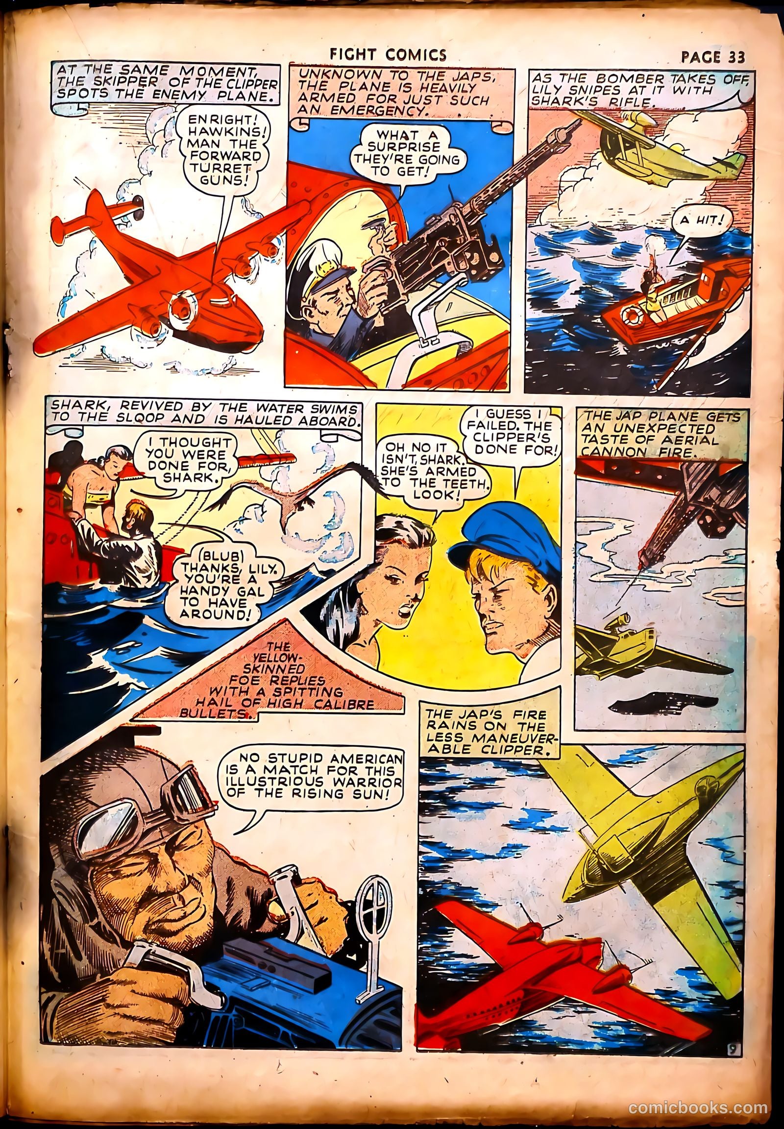 Fight Comics #17 (1942) — page 36 of 69