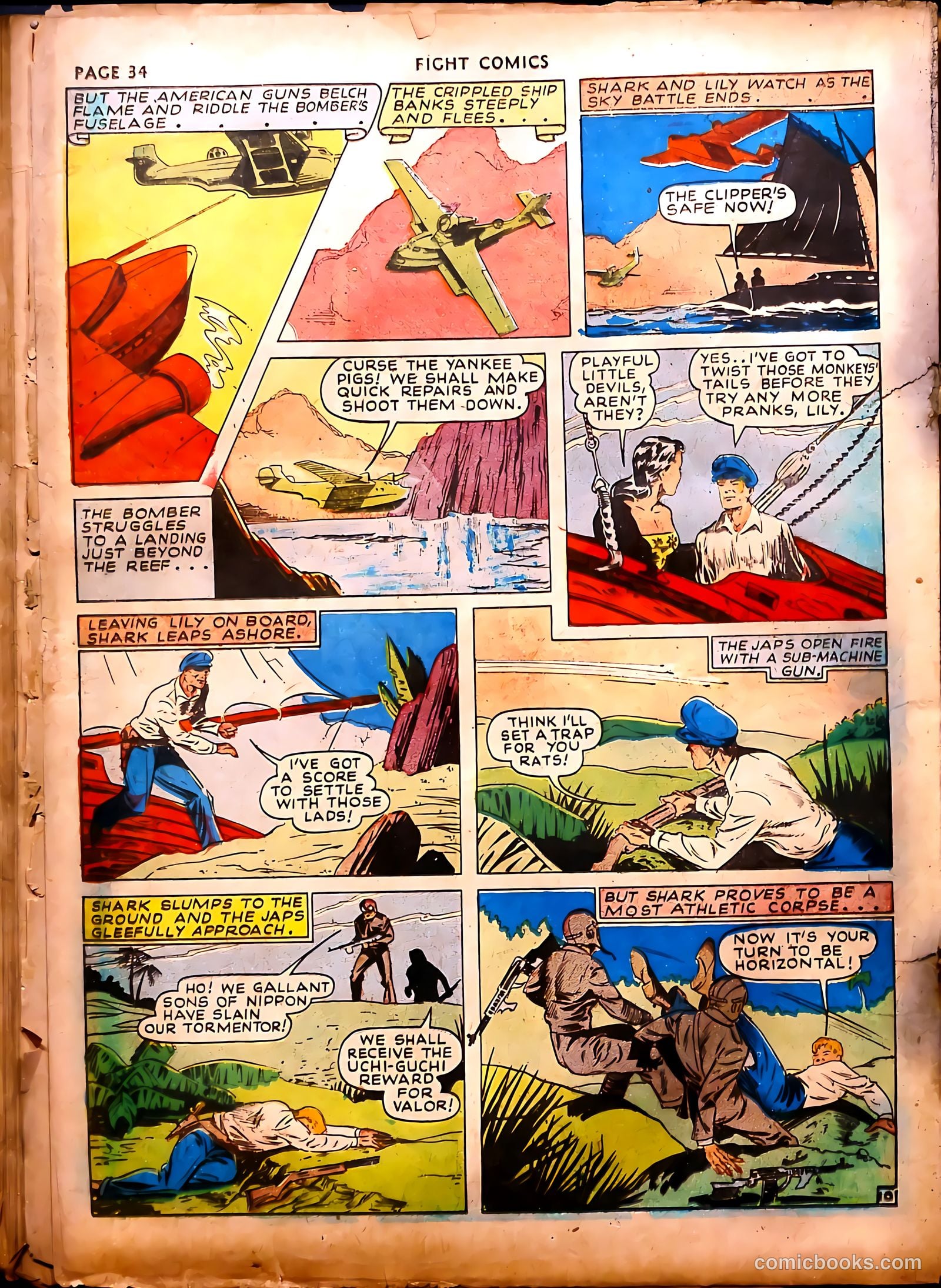 Fight Comics #17 (1942) — page 37 of 69