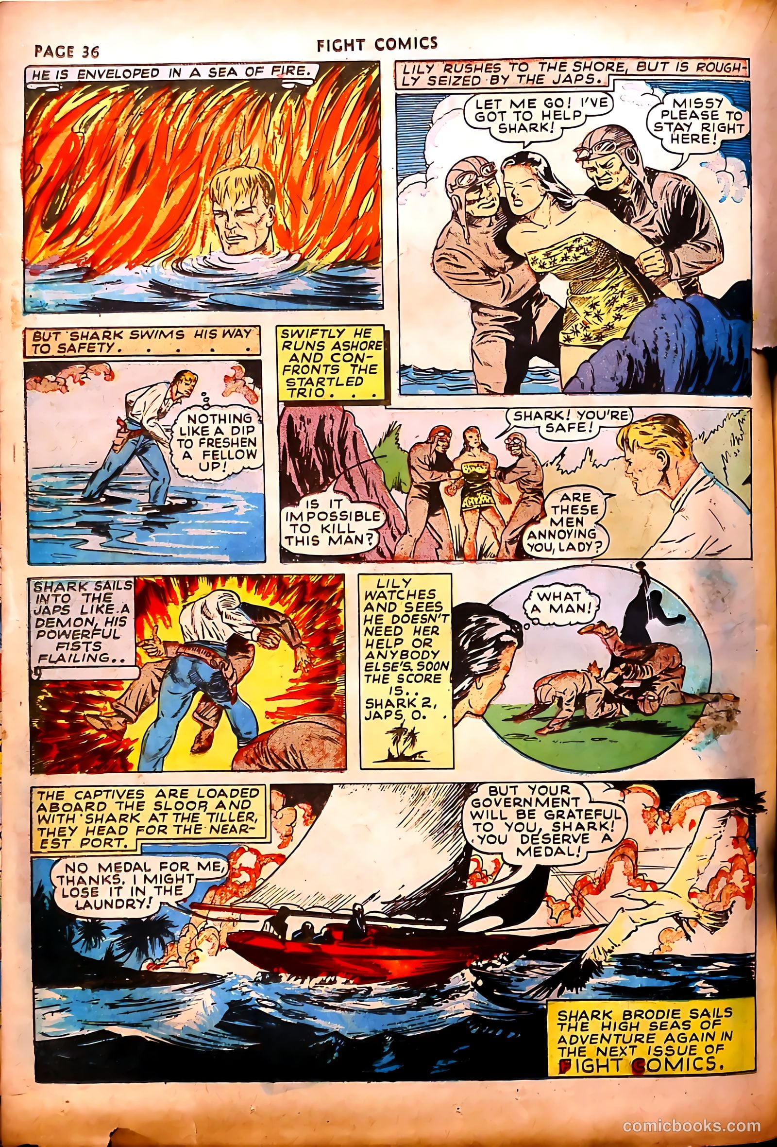 Fight Comics #17 (1942) — page 39 of 69