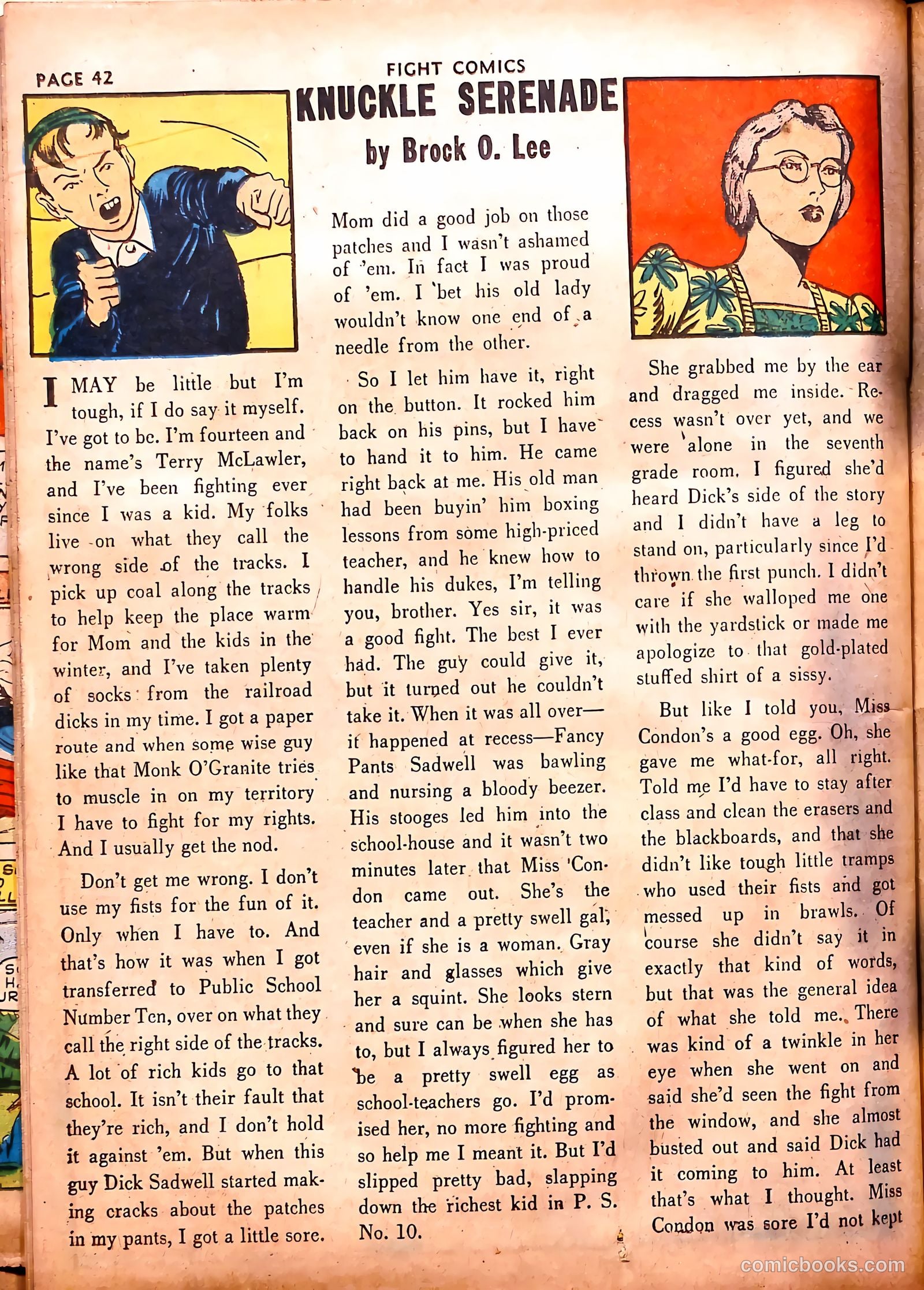 Fight Comics #17 (1942) — page 45 of 69