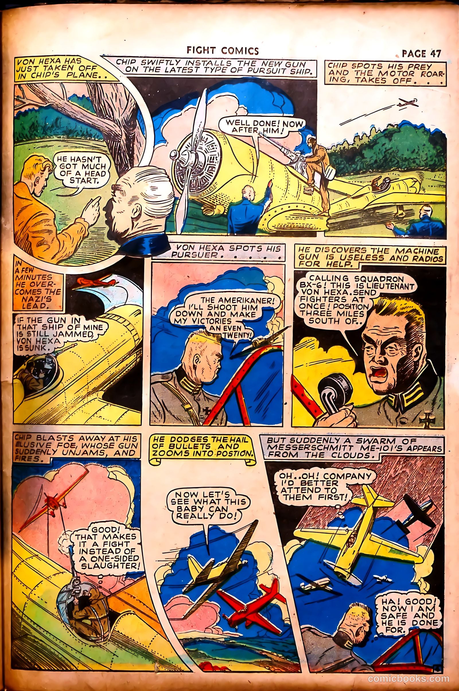 Fight Comics #17 (1942) — page 50 of 69