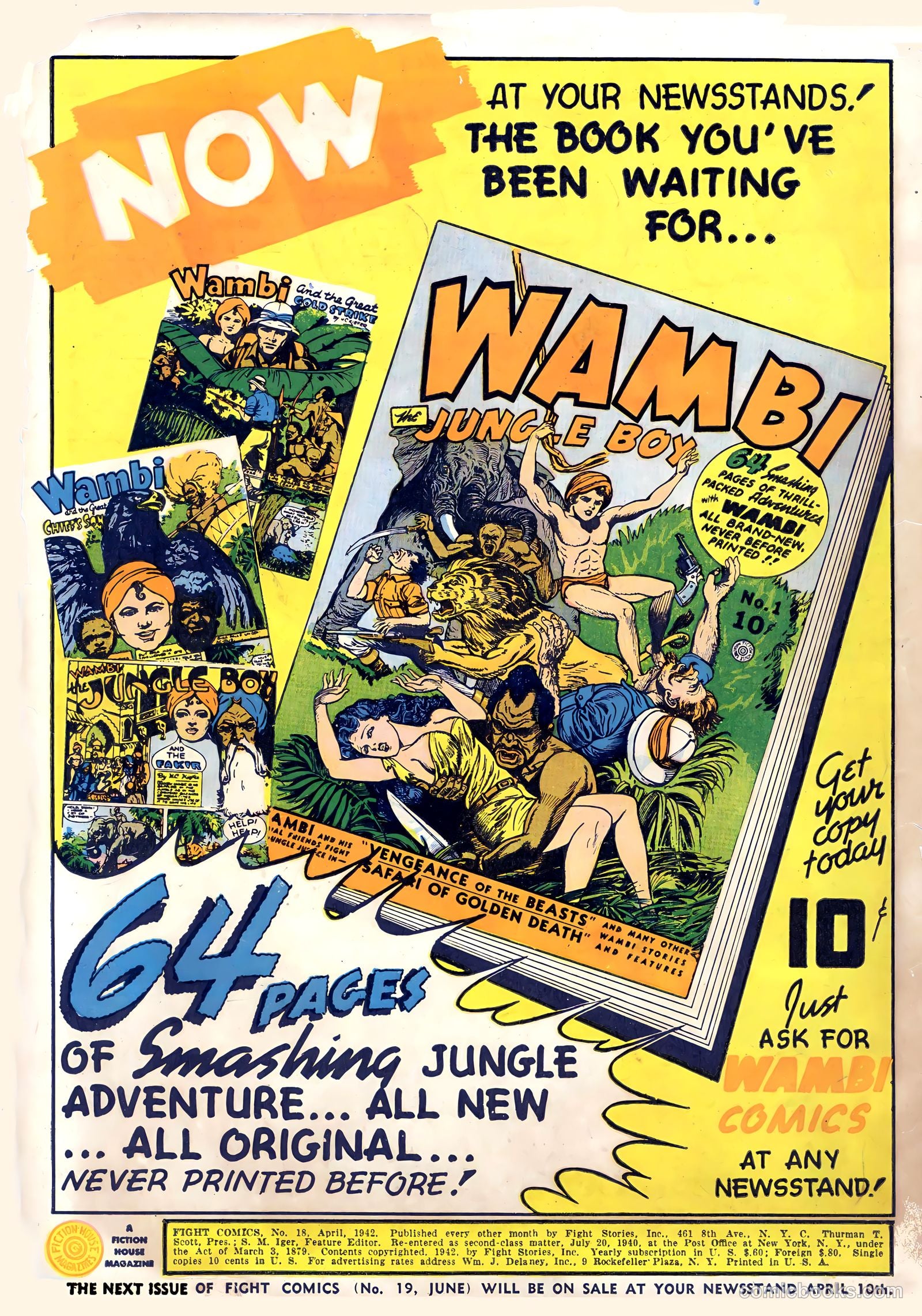 Fight Comics #18 (1942) — page 2 of 73