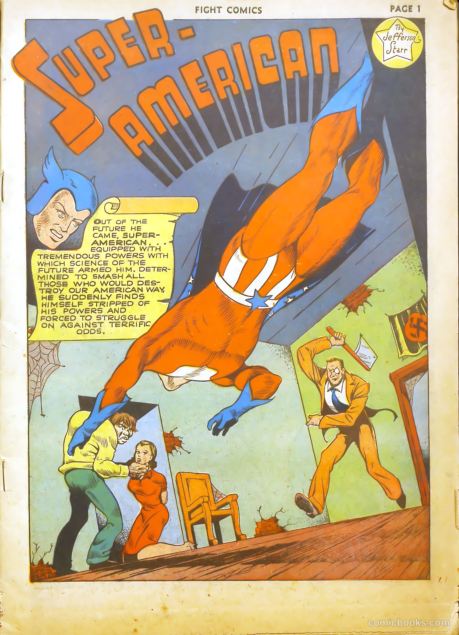 Fight Comics #18 (1942) — page 3 of 73