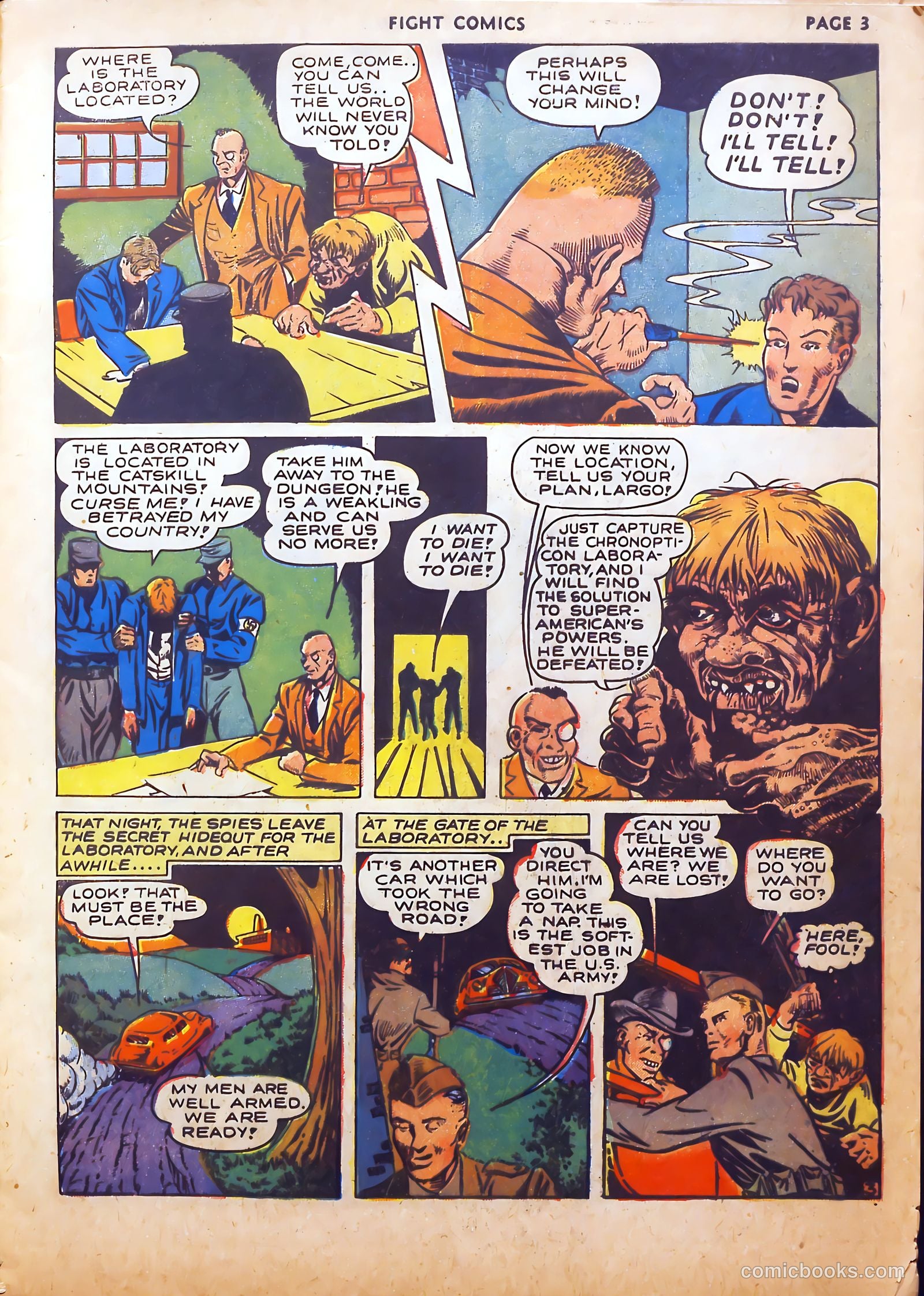 Fight Comics #18 (1942) — page 5 of 73