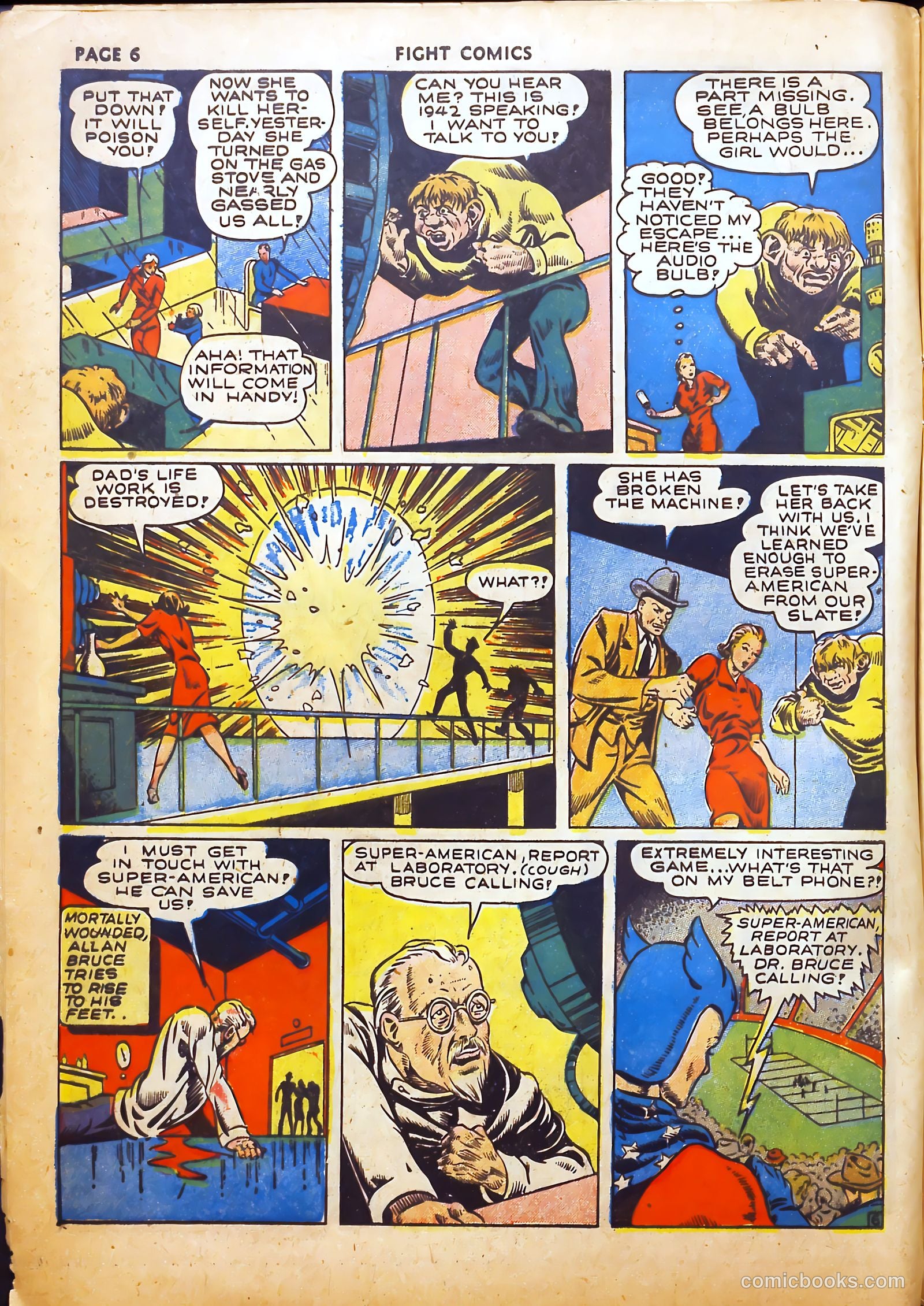 Fight Comics #18 (1942) — page 8 of 73