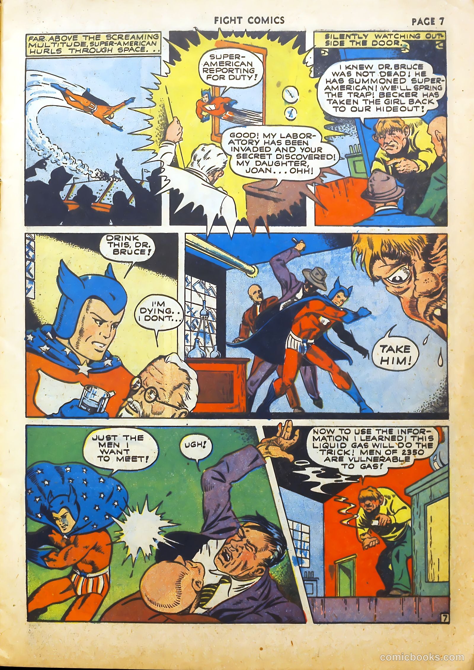 Fight Comics #18 (1942) — page 9 of 73