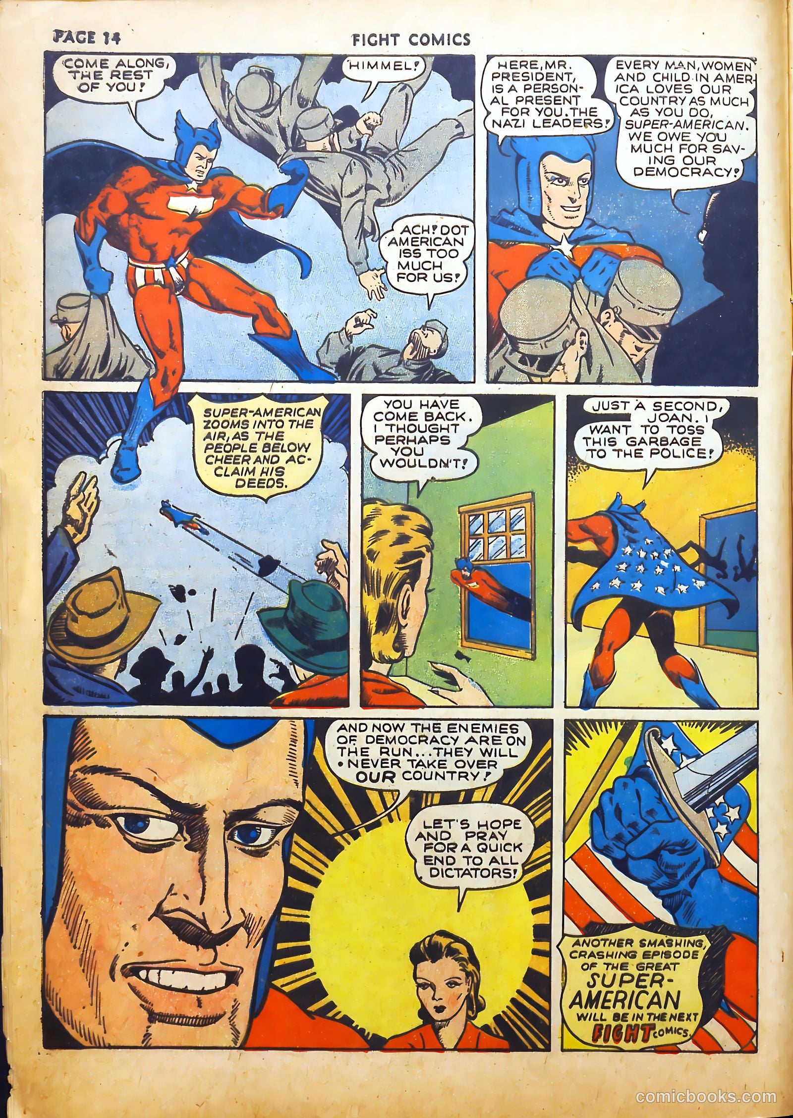 Fight Comics #18 (1942) — page 16 of 73