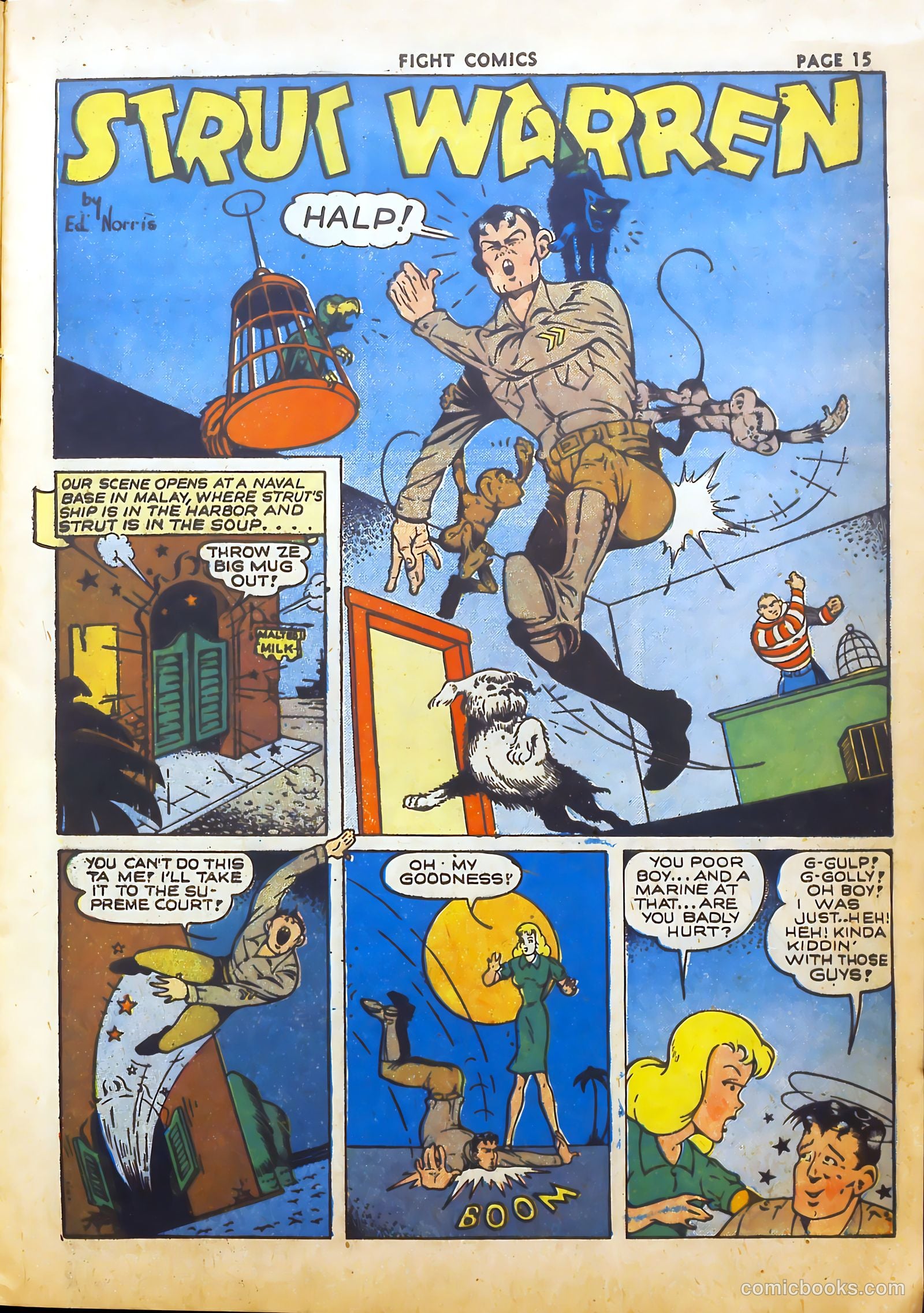 Fight Comics #18 (1942) — page 17 of 73