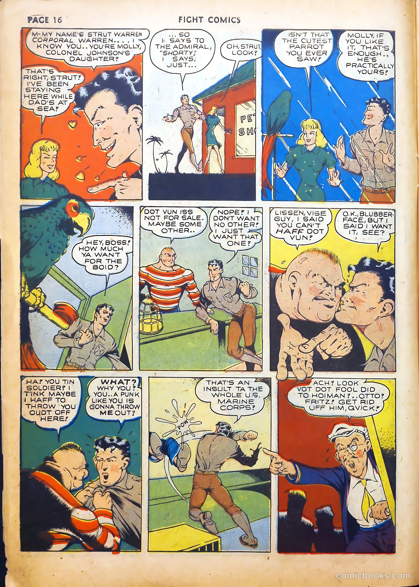 Fight Comics #18 (1942) — page 18 of 73