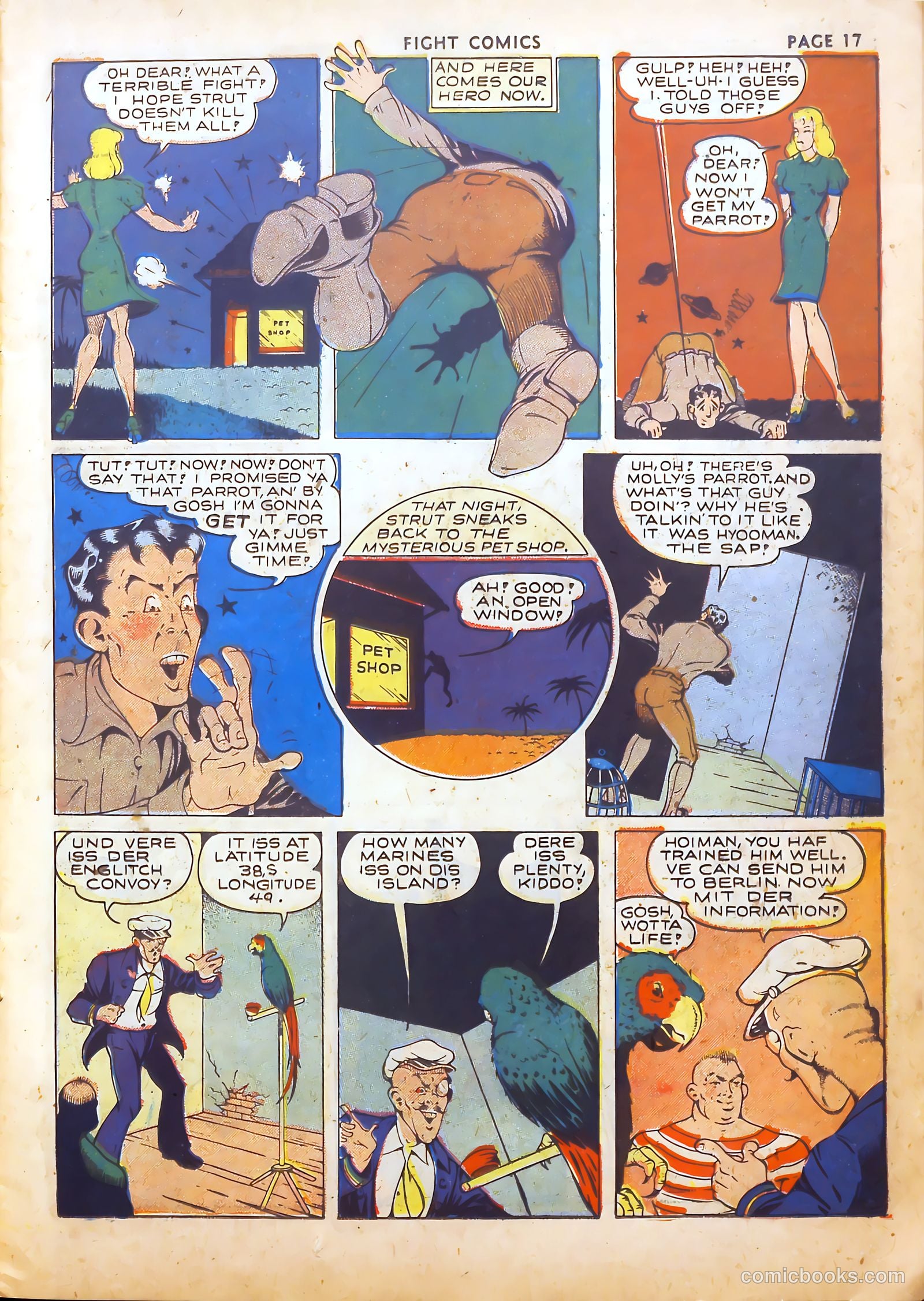 Fight Comics #18 (1942) — page 19 of 73