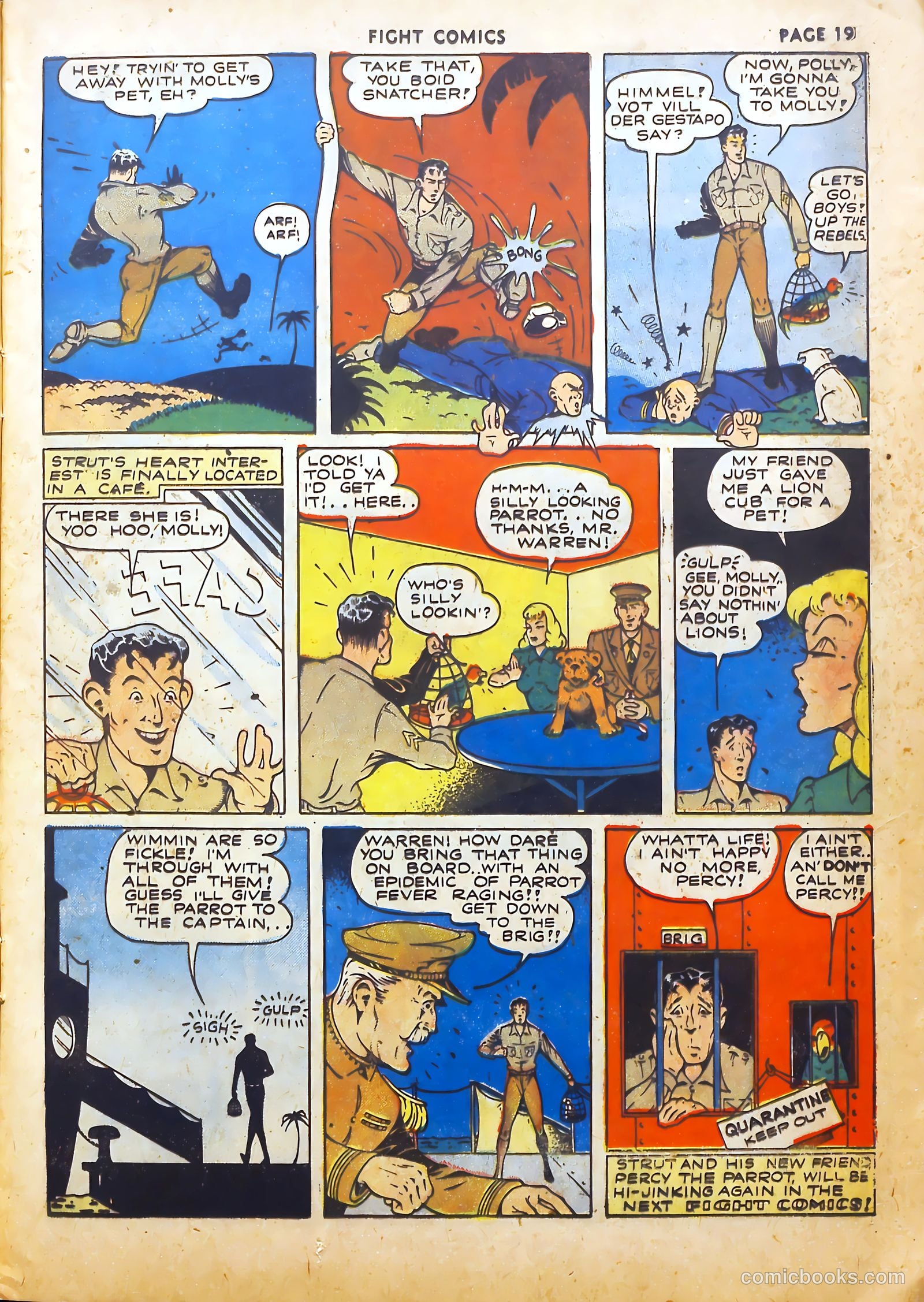 Fight Comics #18 (1942) — page 21 of 73