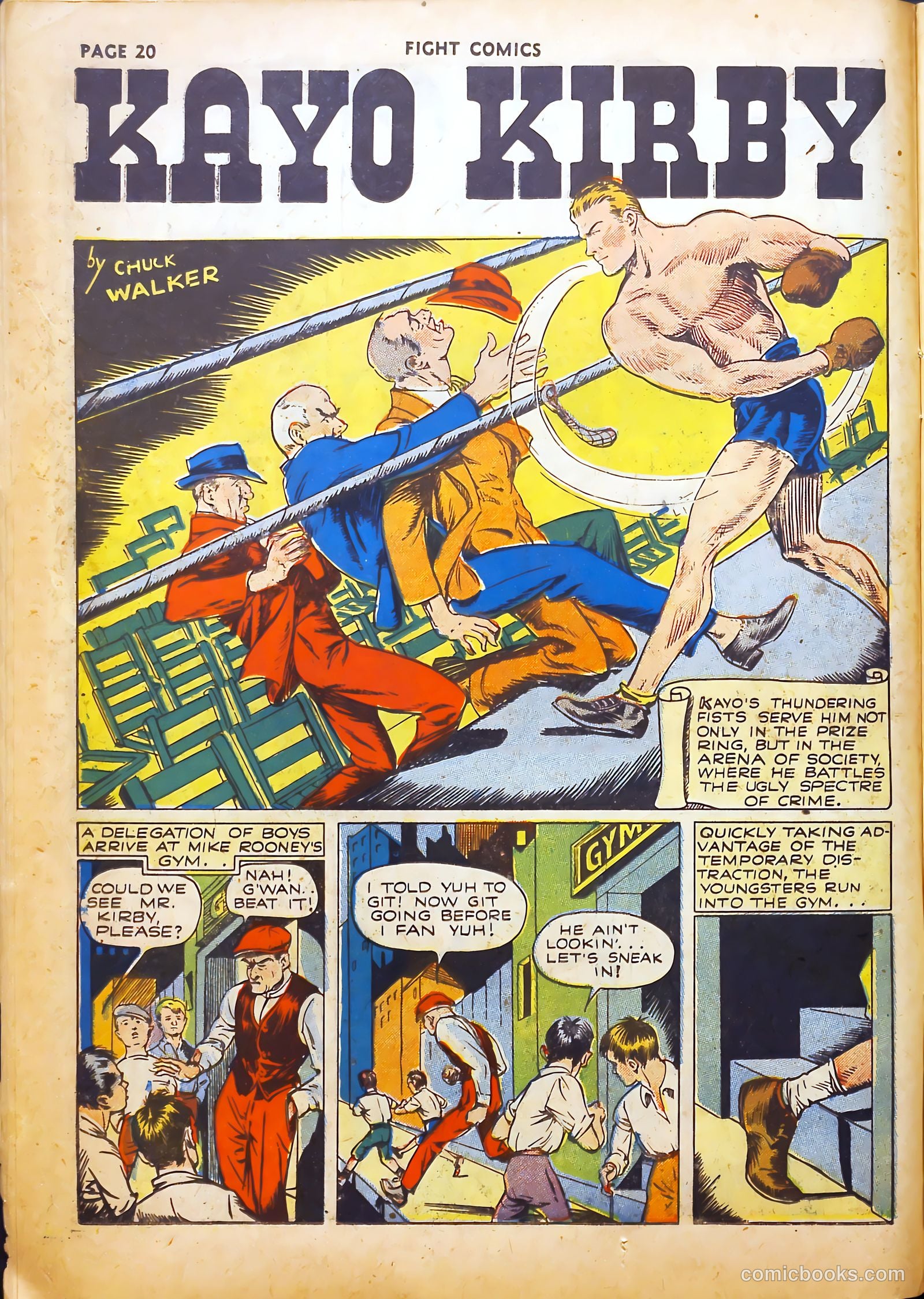 Fight Comics #18 (1942) — page 22 of 73