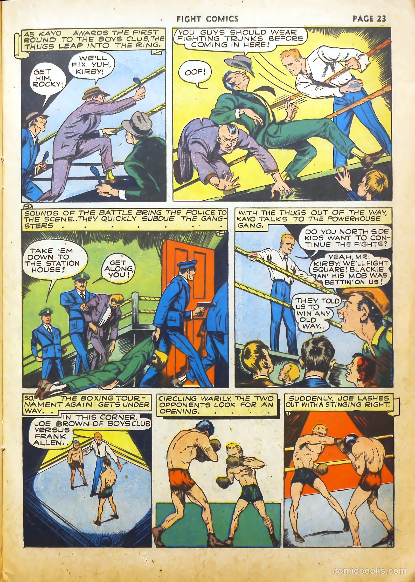 Fight Comics #18 (1942) — page 28 of 73