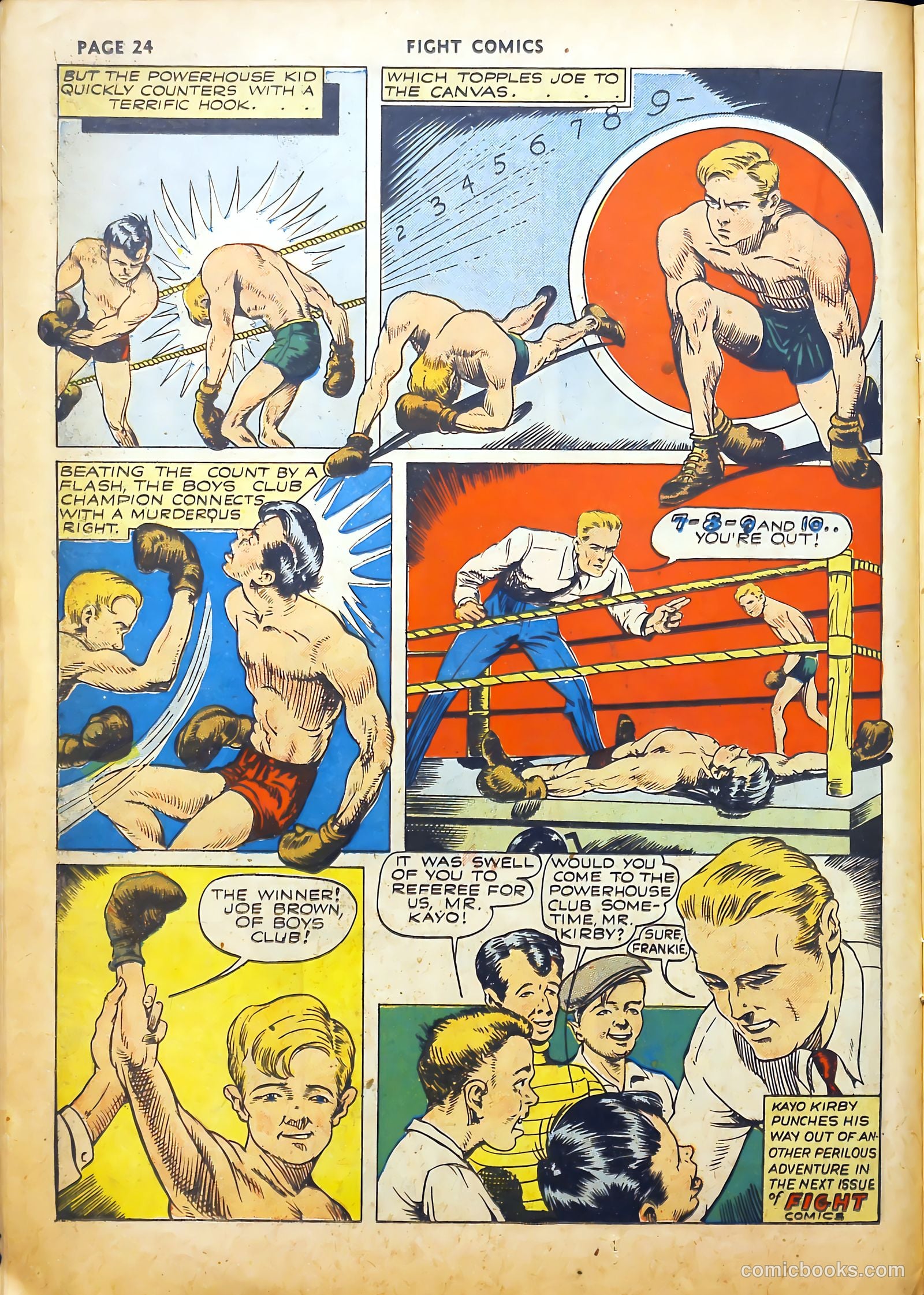 Fight Comics #18 (1942) — page 30 of 73
