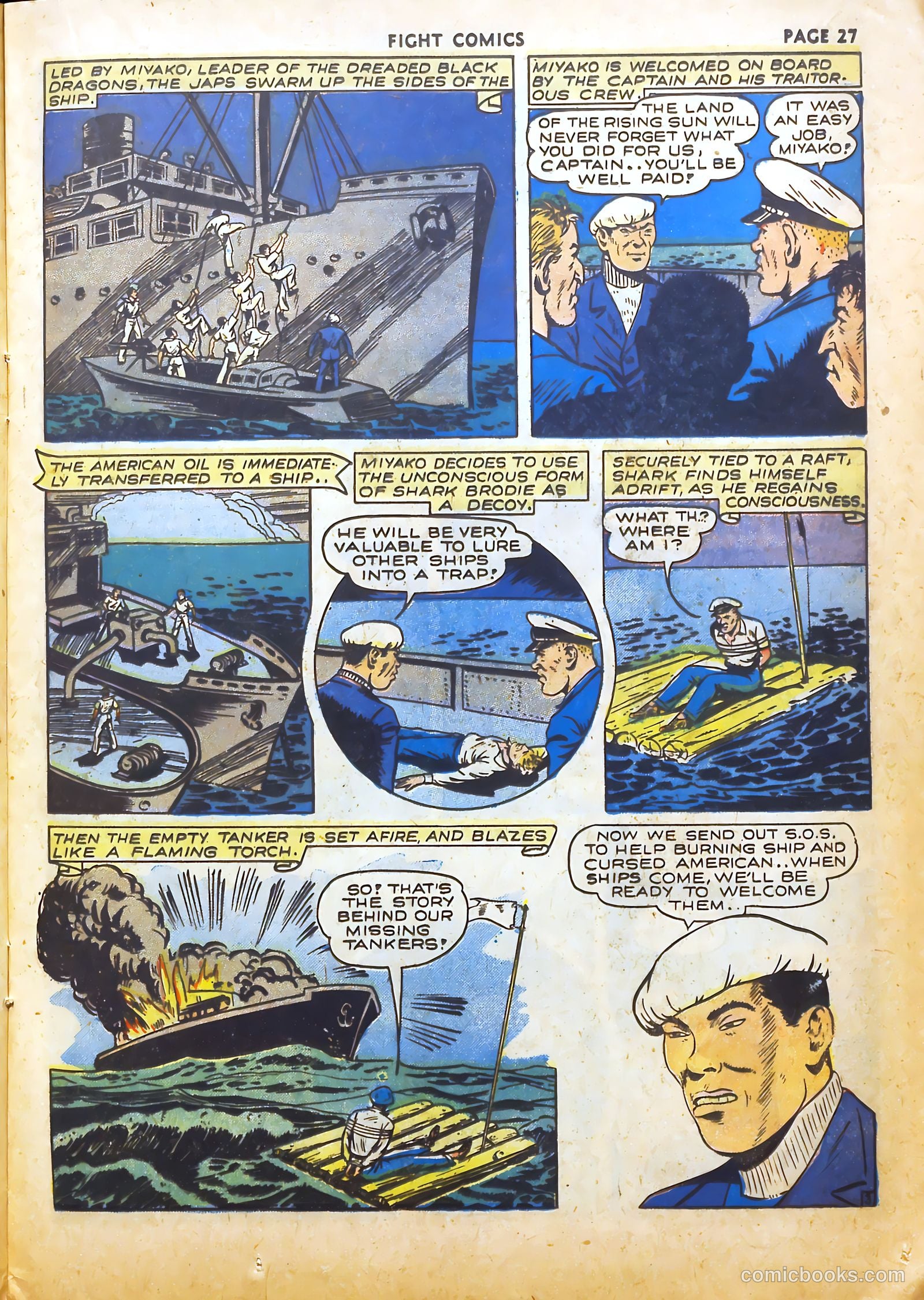 Fight Comics #18 (1942) — page 34 of 73