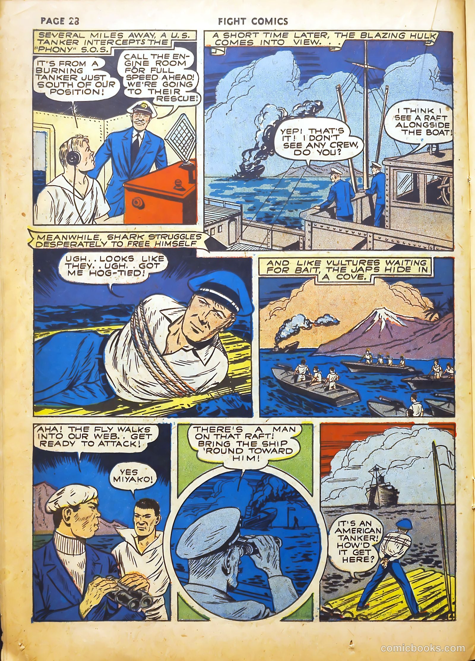 Fight Comics #18 (1942) — page 35 of 73