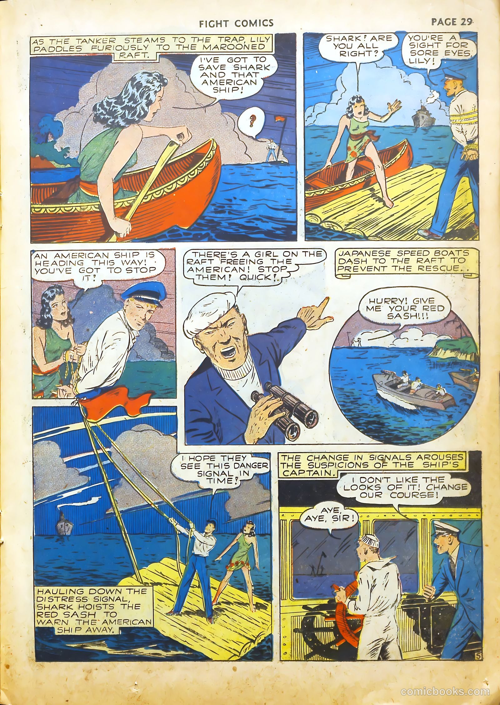 Fight Comics #18 (1942) — page 36 of 73