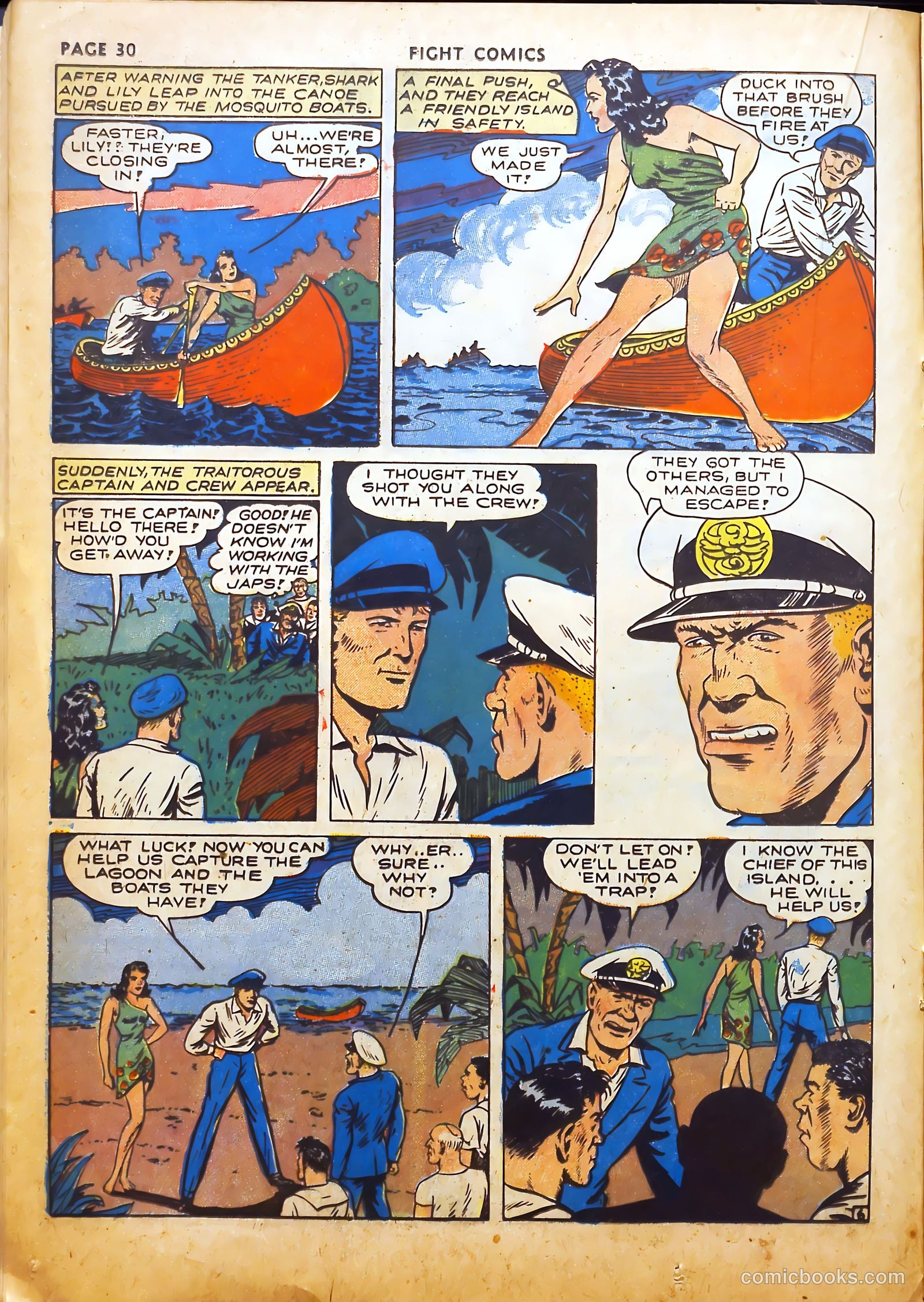 Fight Comics #18 (1942) — page 37 of 73