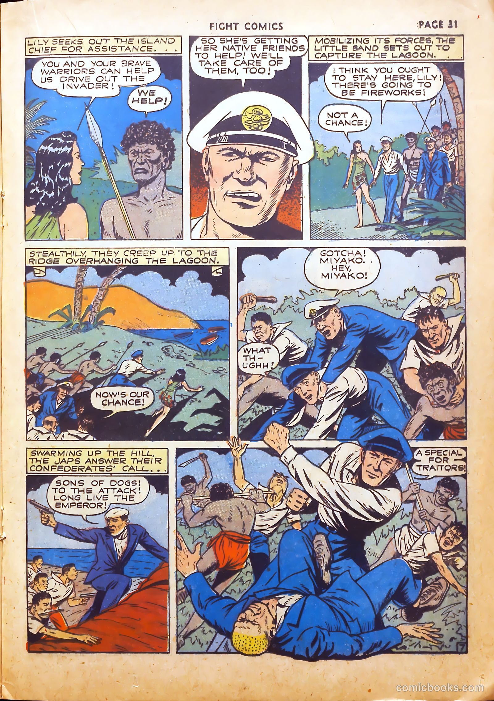 Fight Comics #18 (1942) — page 38 of 73