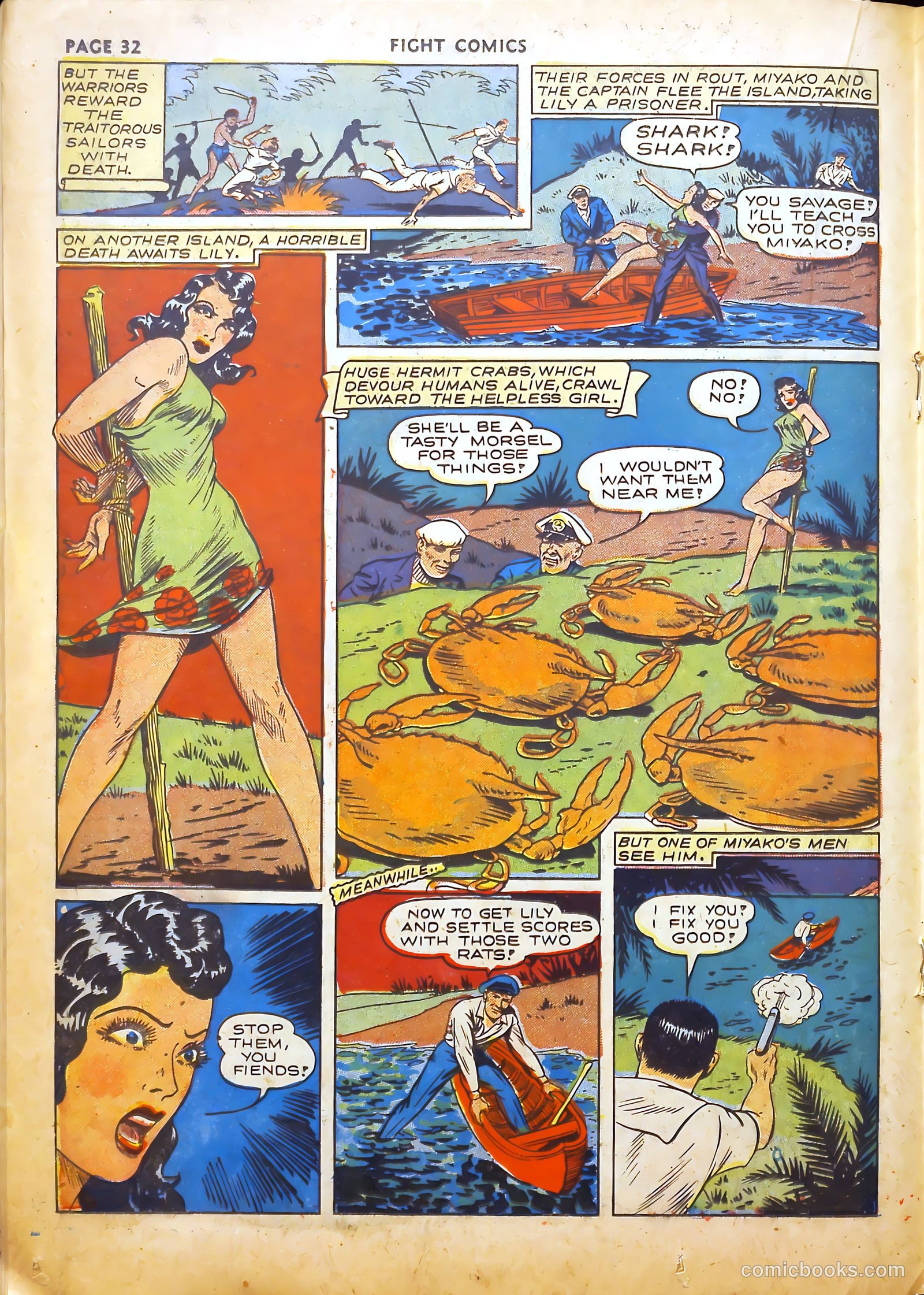 Fight Comics #18 (1942) — page 39 of 73