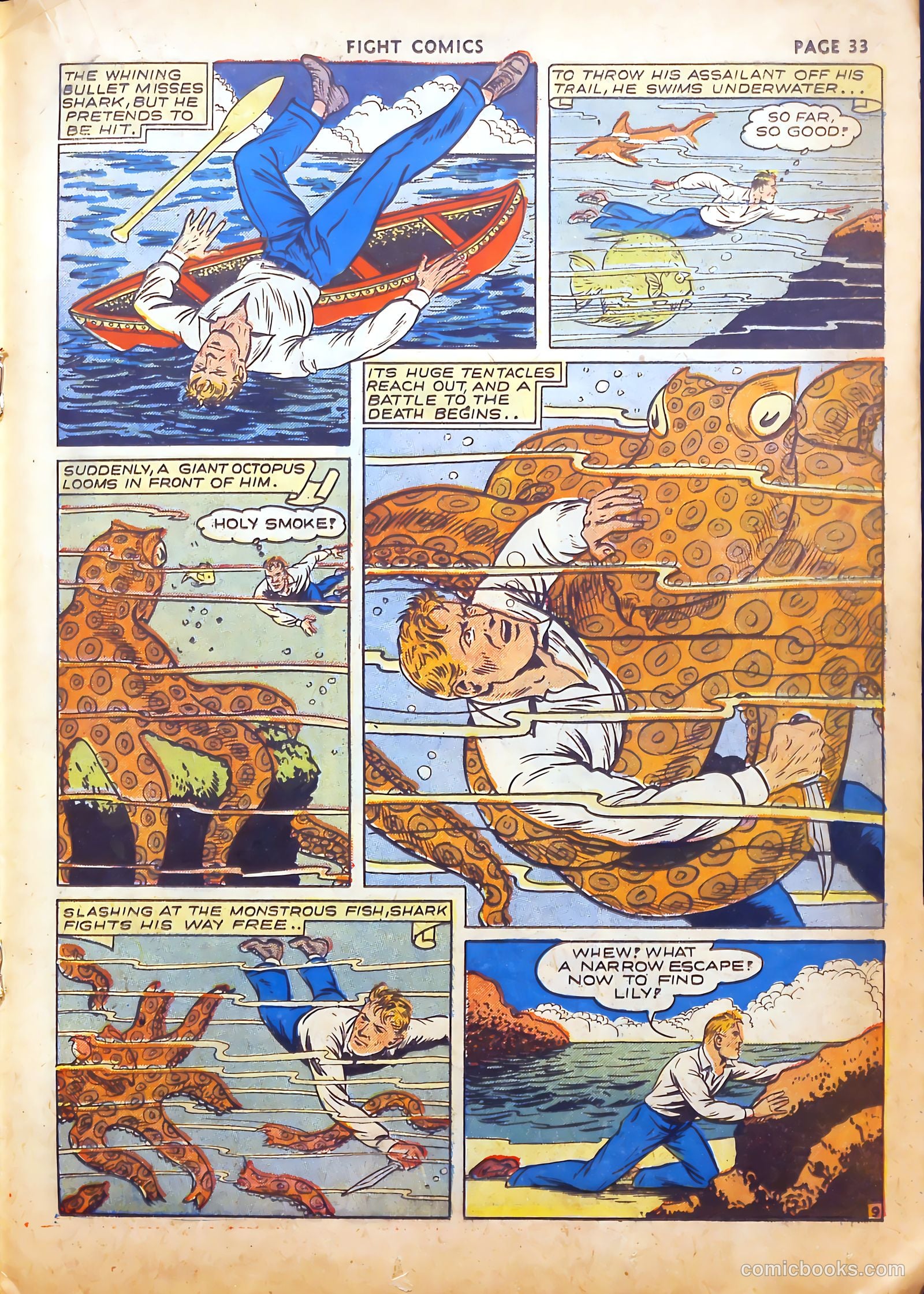 Fight Comics #18 (1942) — page 40 of 73