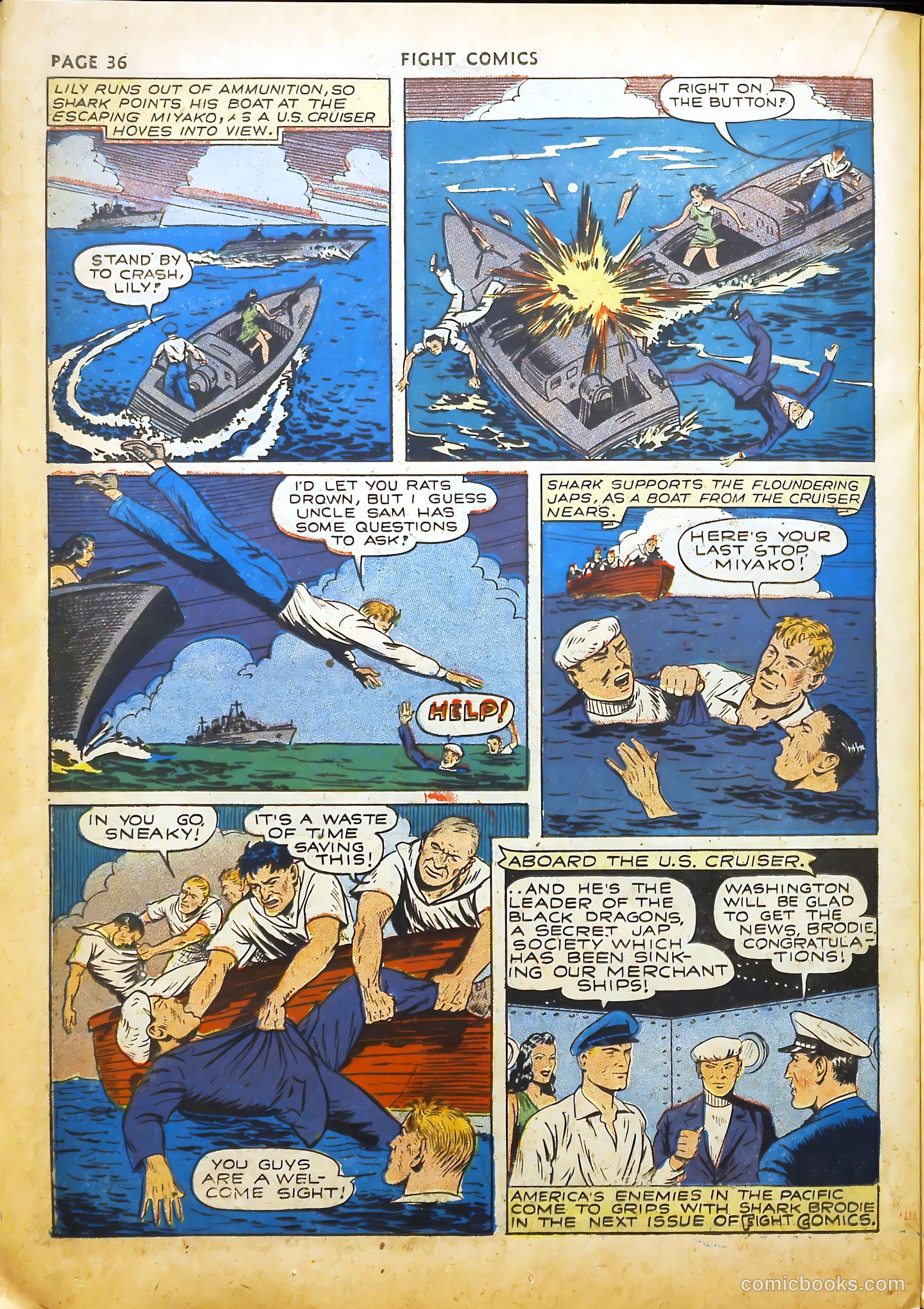Fight Comics #18 (1942) — page 43 of 73